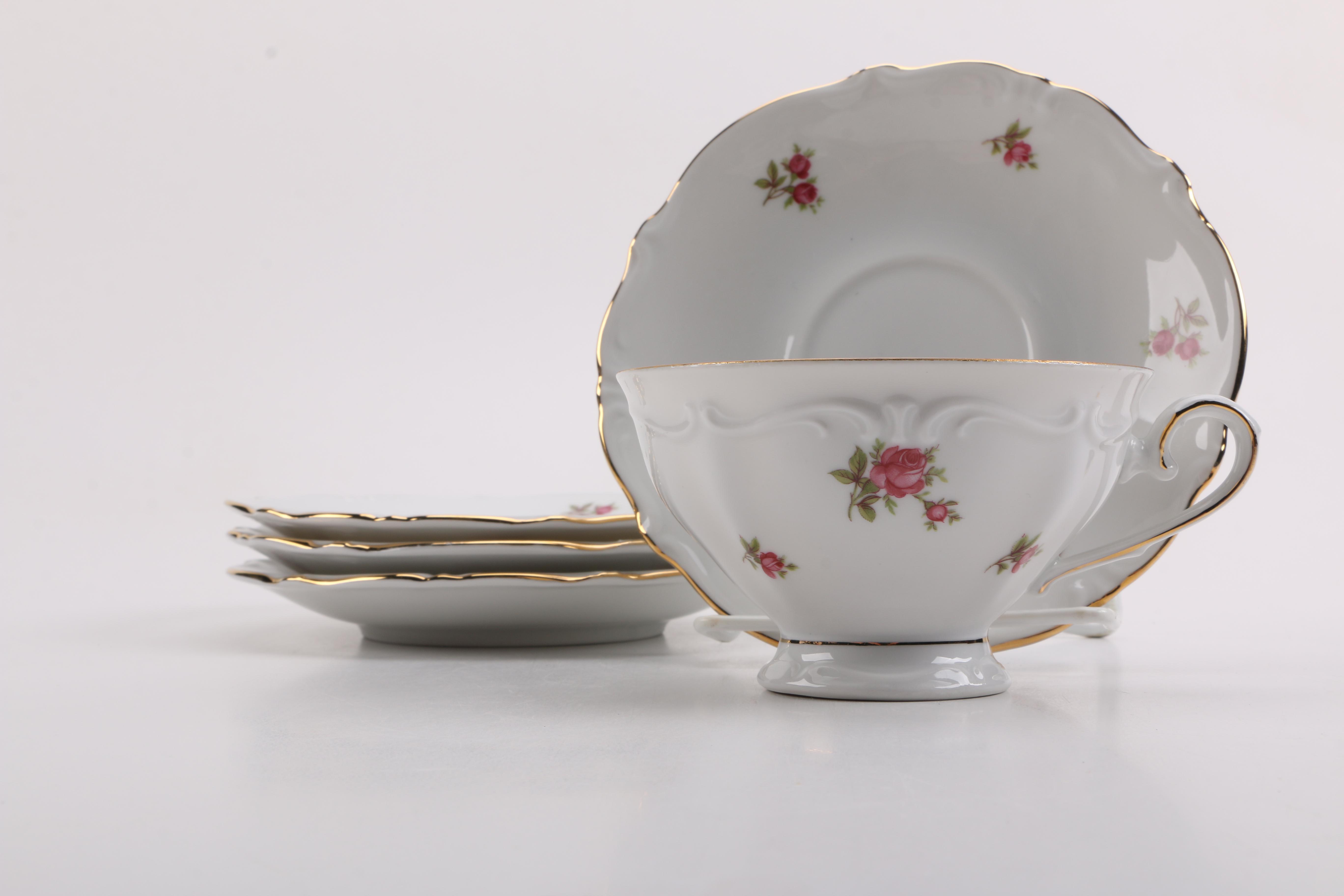 Winterling "Rosedot" Bavaria China Set