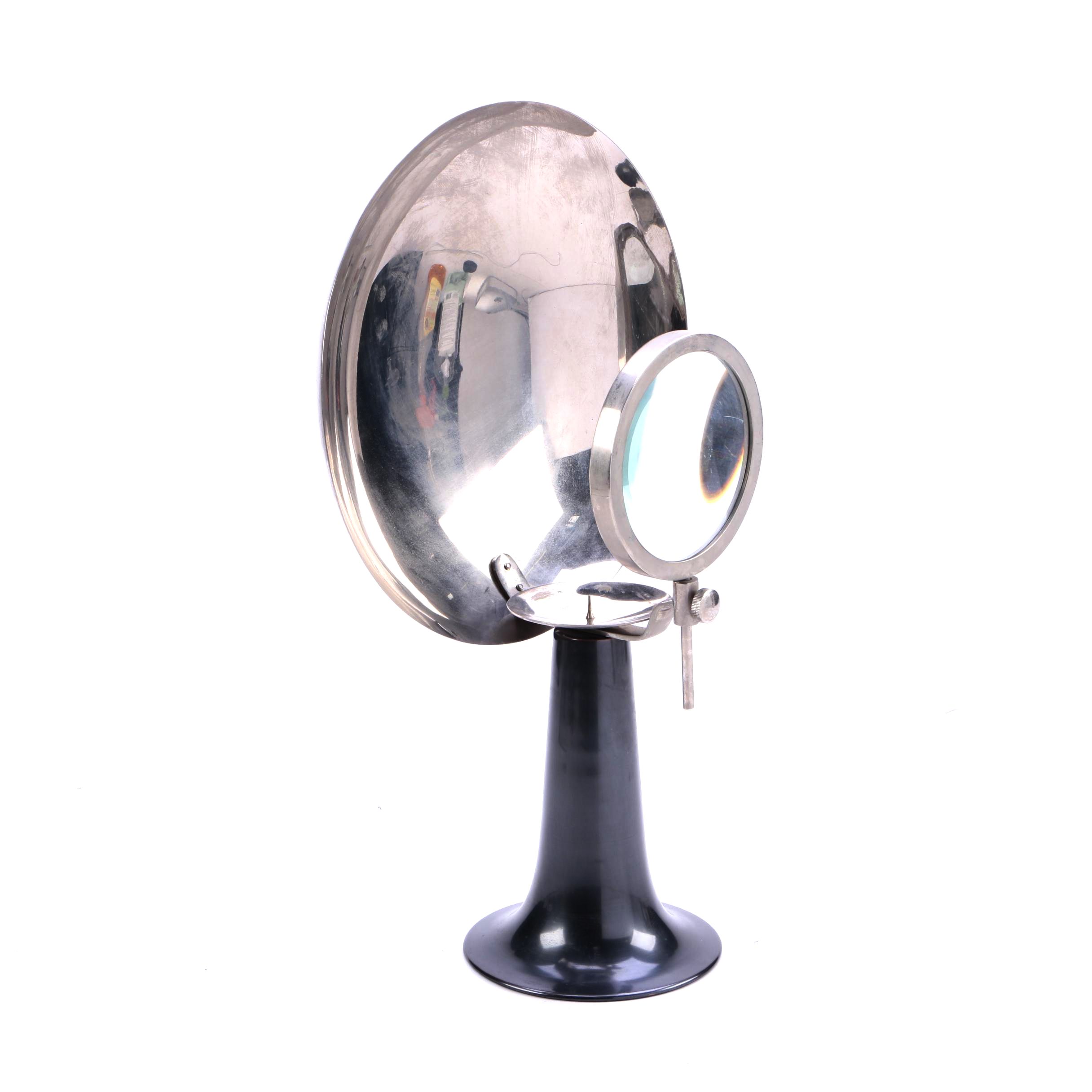 Vintage Parabolic Magnifier Medical Lamp