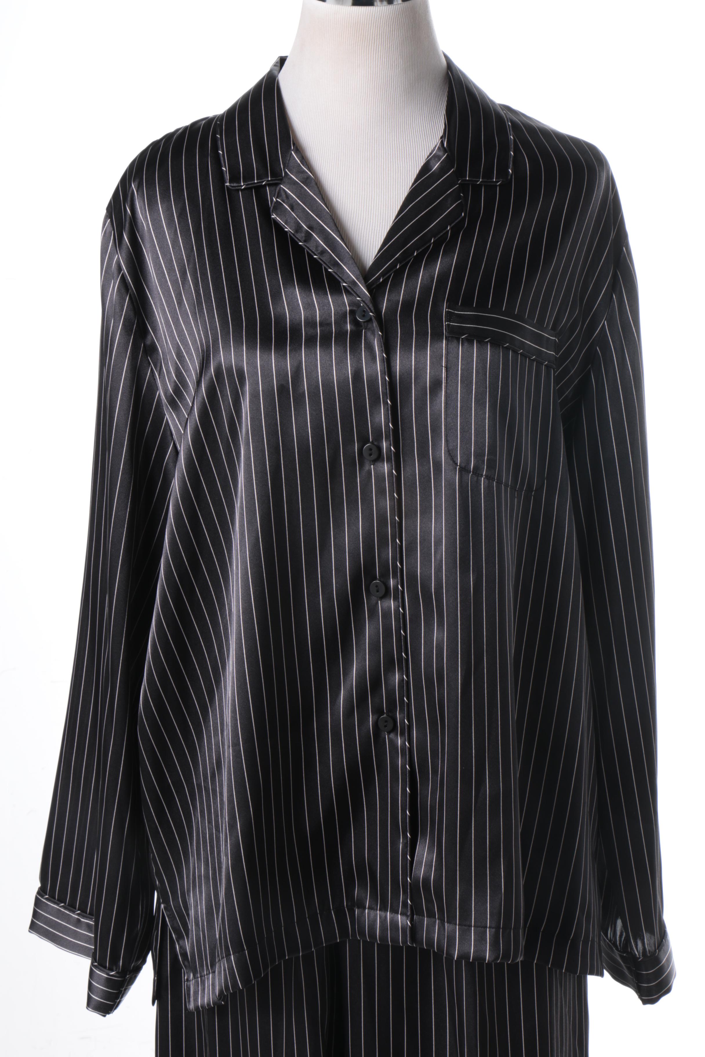 Morgan Taylor Pinstripe Pajamas