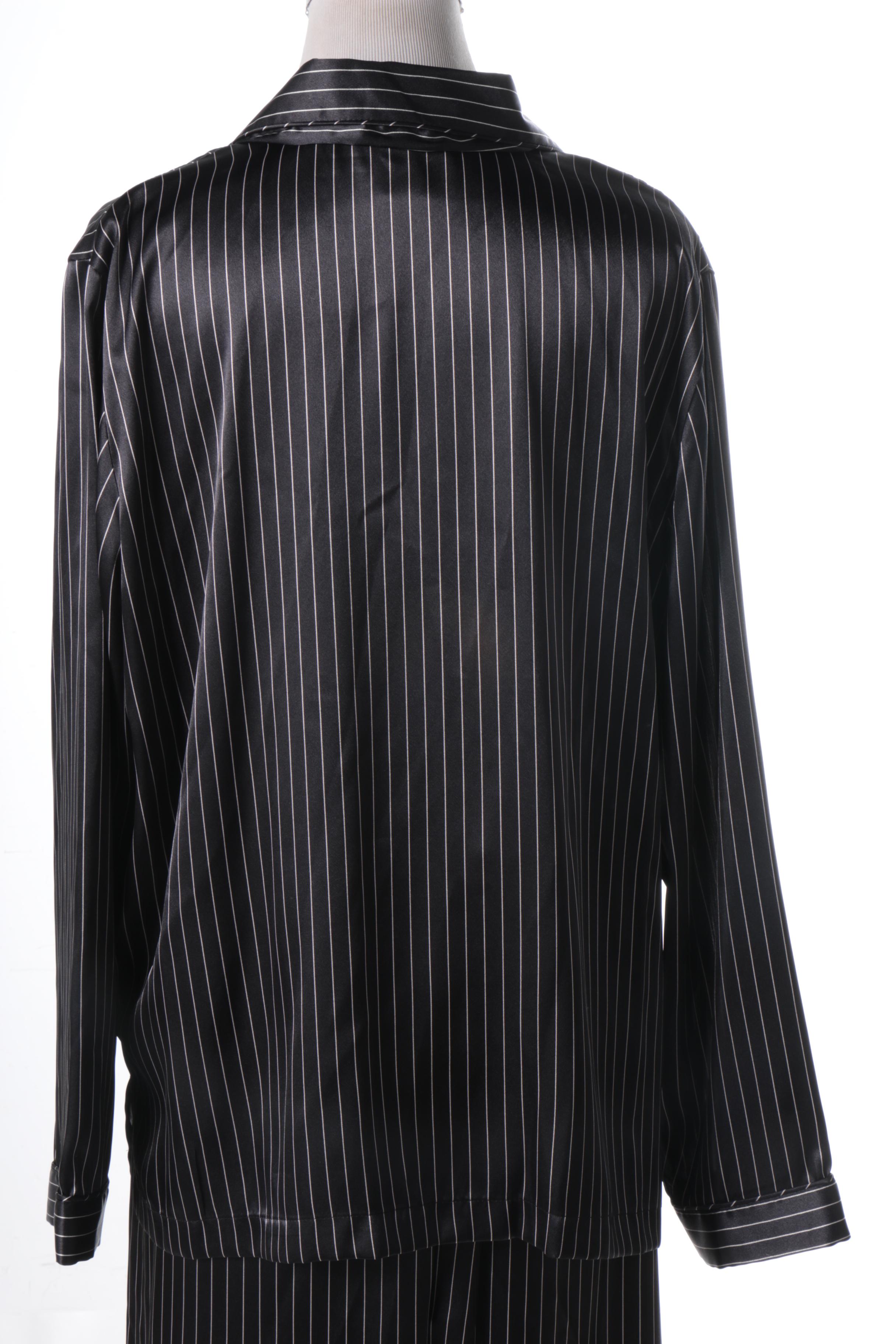 Morgan Taylor Pinstripe Pajamas