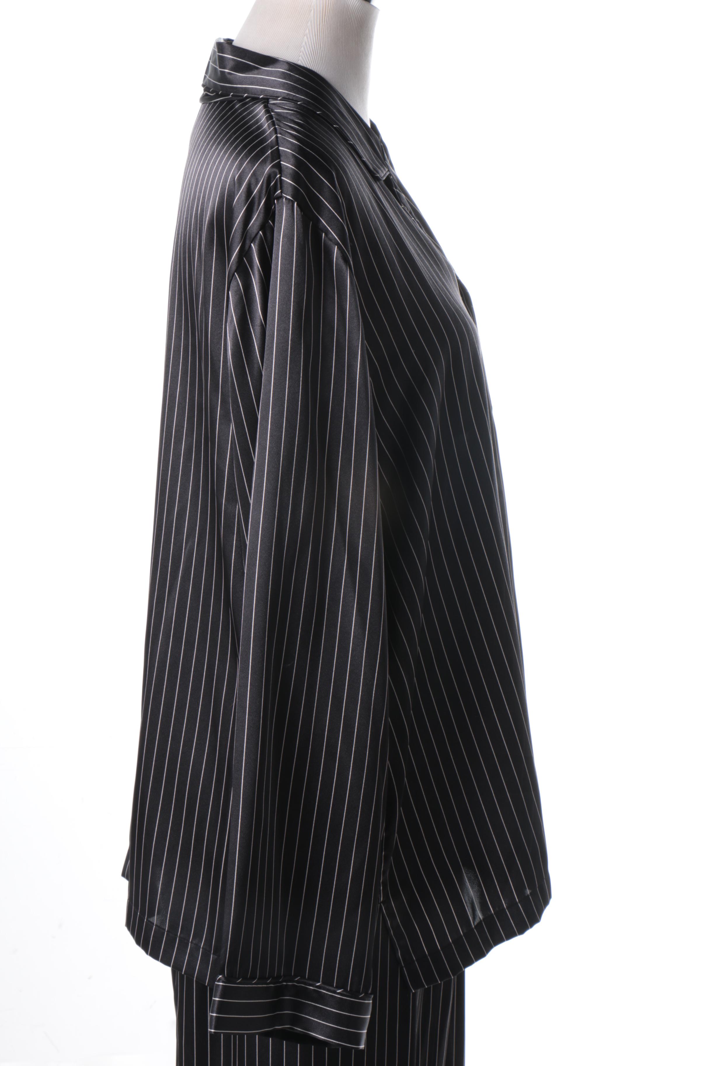 Morgan Taylor Pinstripe Pajamas