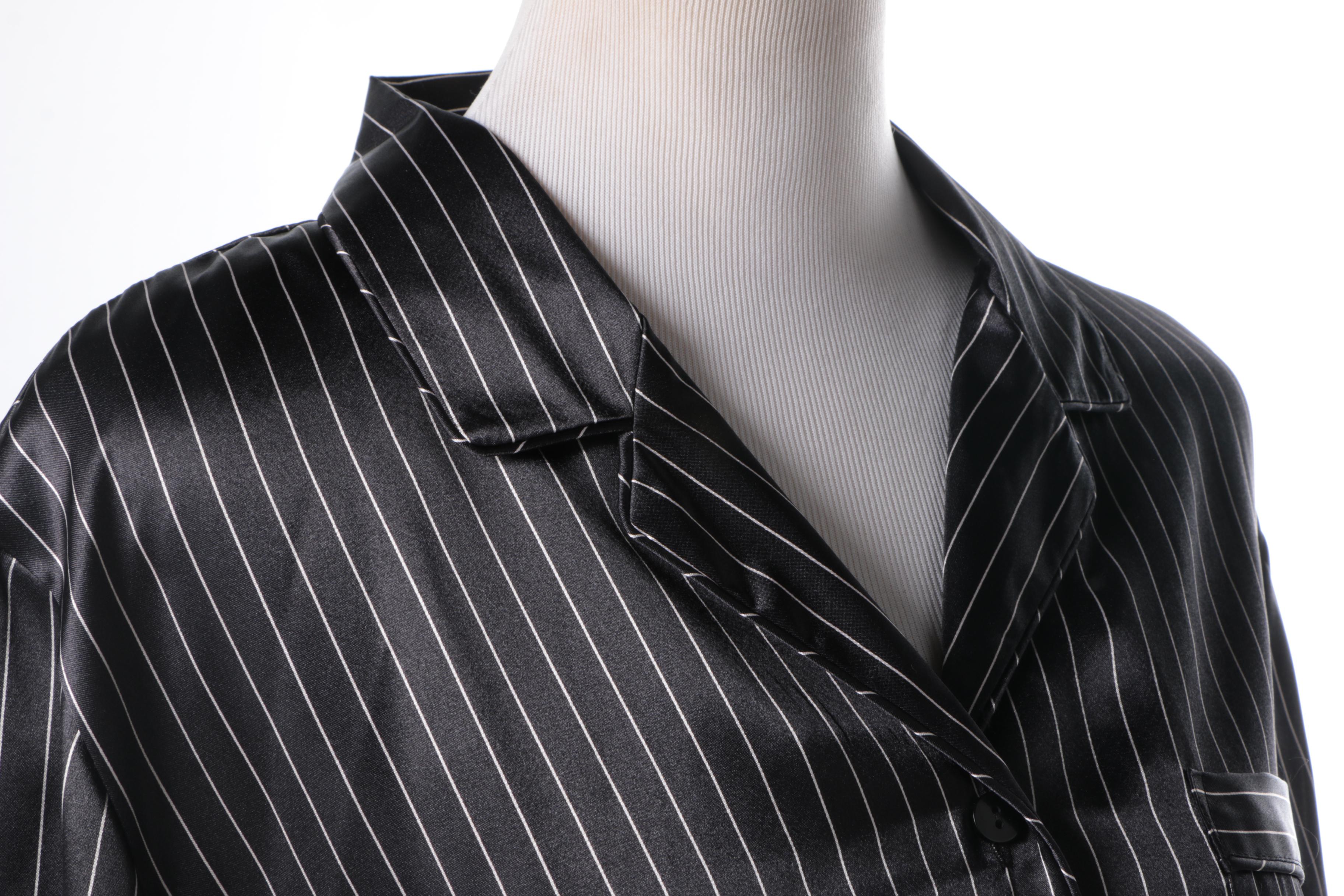 Morgan Taylor Pinstripe Pajamas