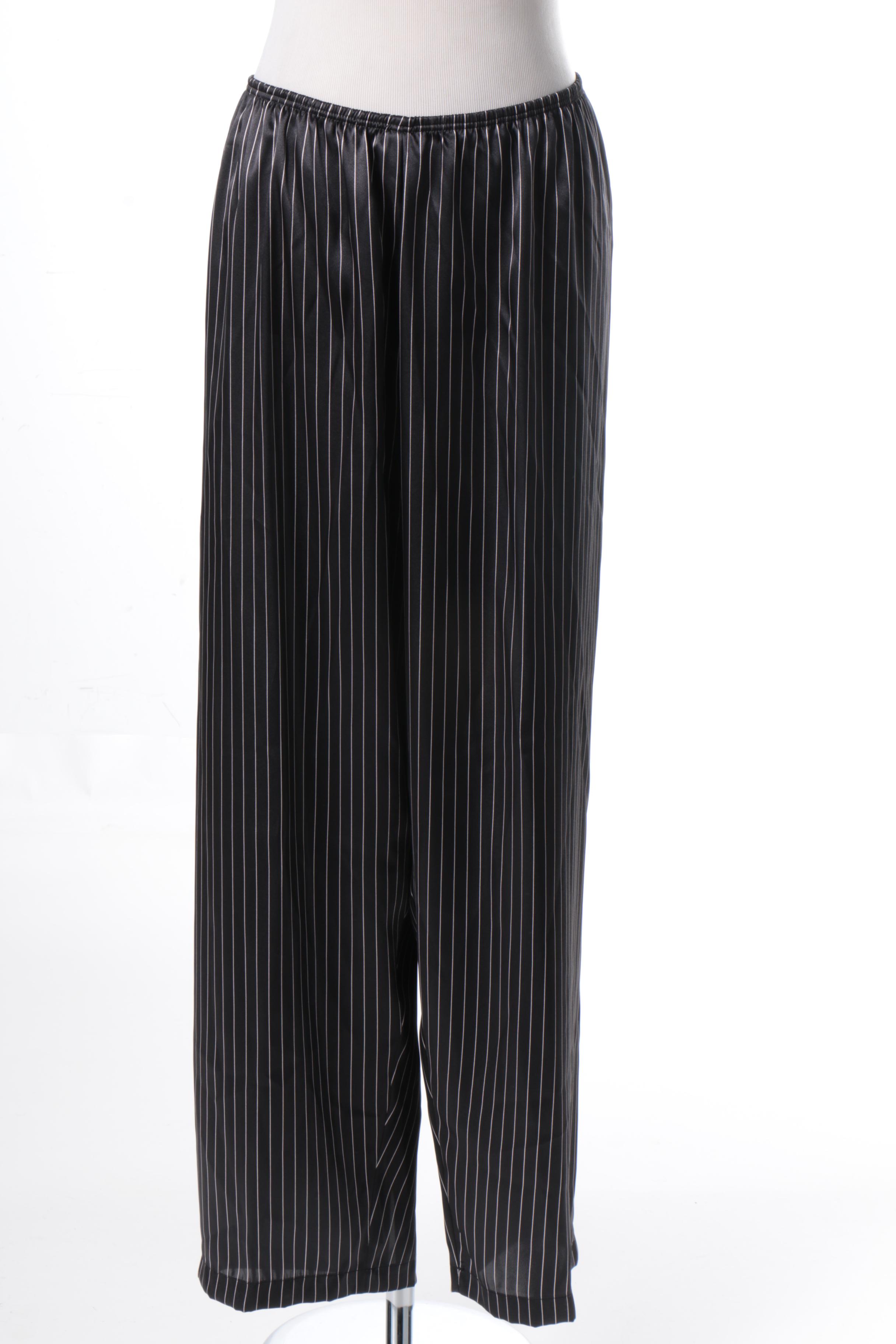 Morgan Taylor Pinstripe Pajamas