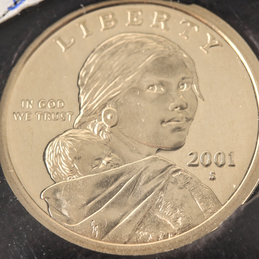 2001 S Sacagawea Dollar Proof Coin