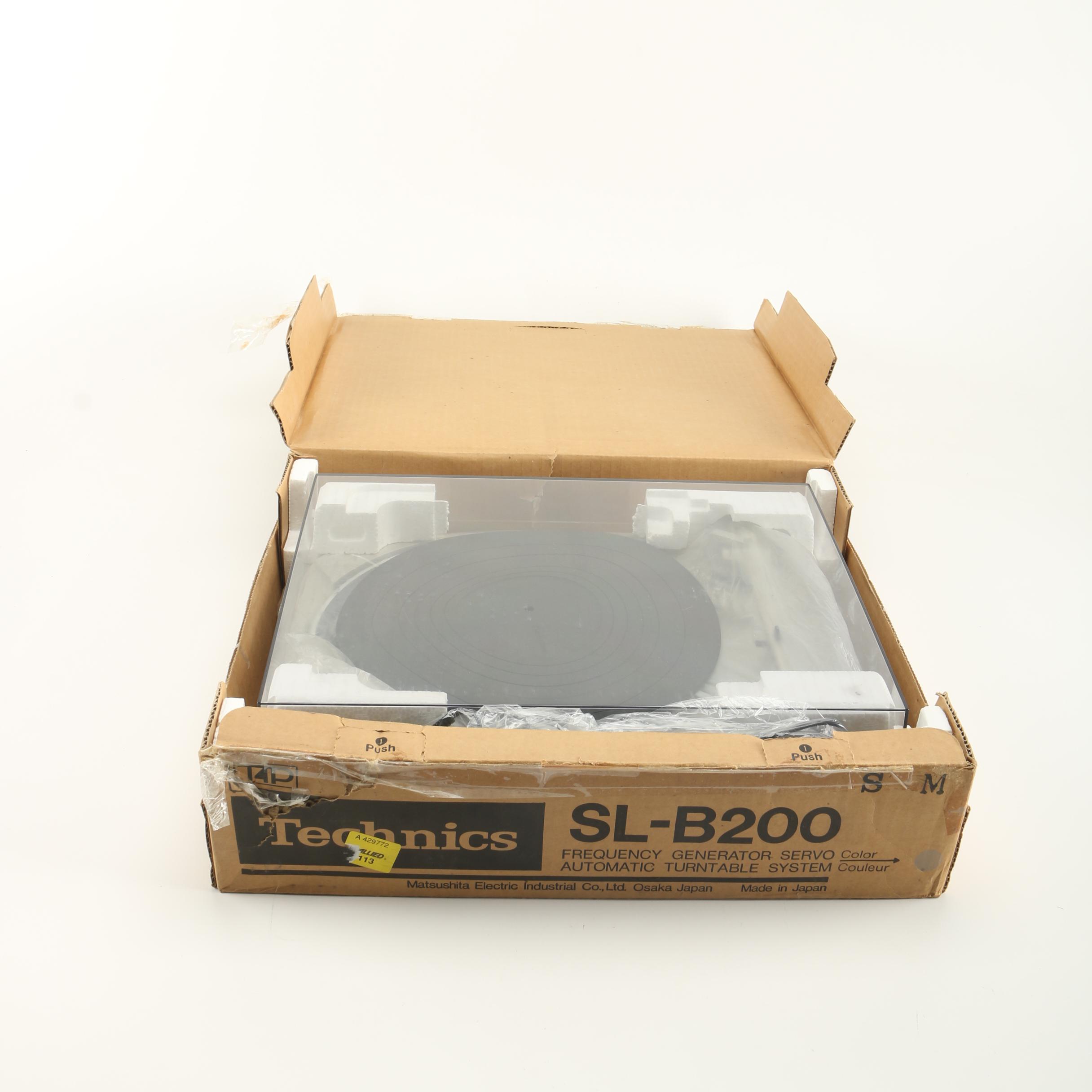 Technics Semi-Automatic Turntable