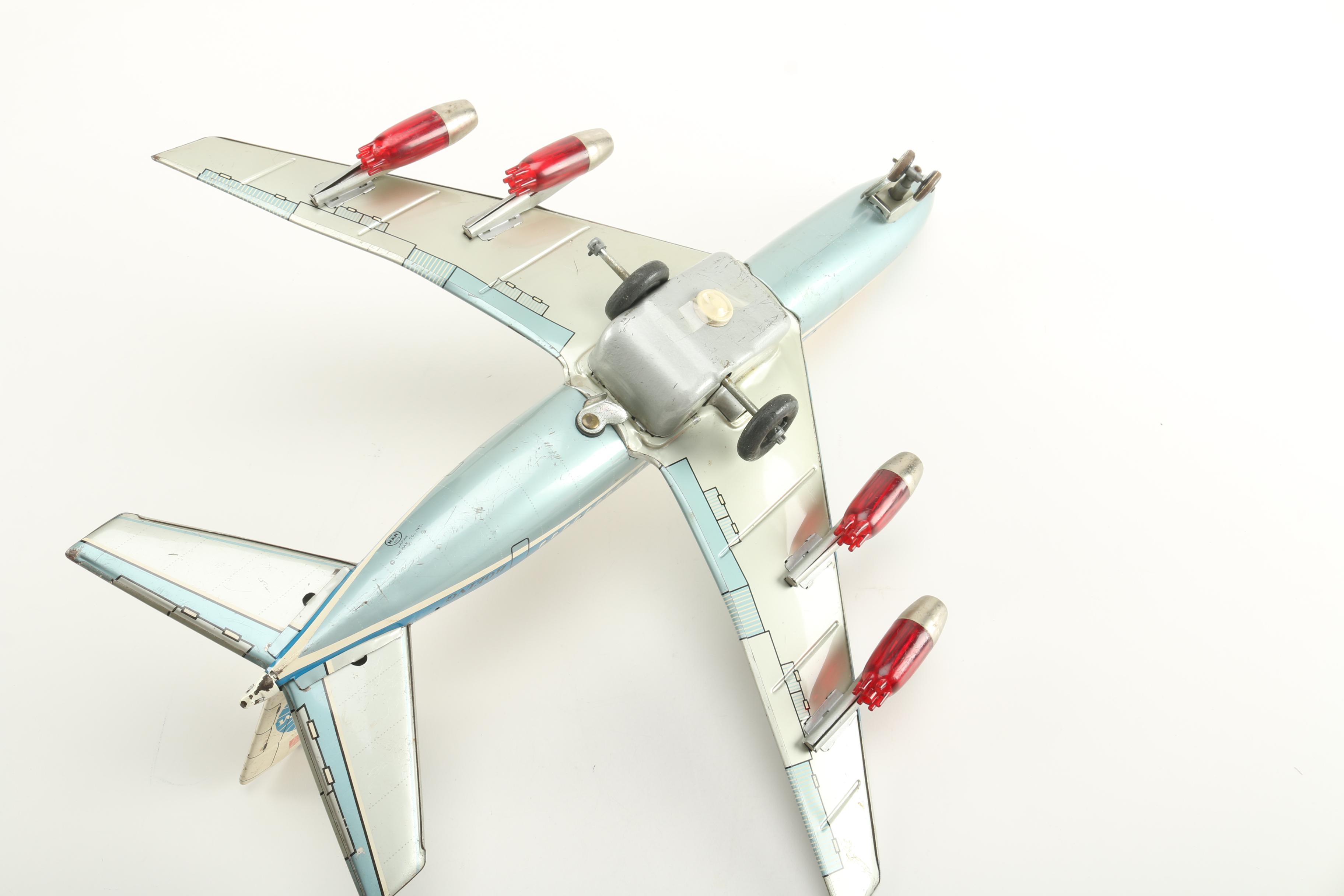 Vintage Pan American N707PA Boeing Passenger Plane Replica