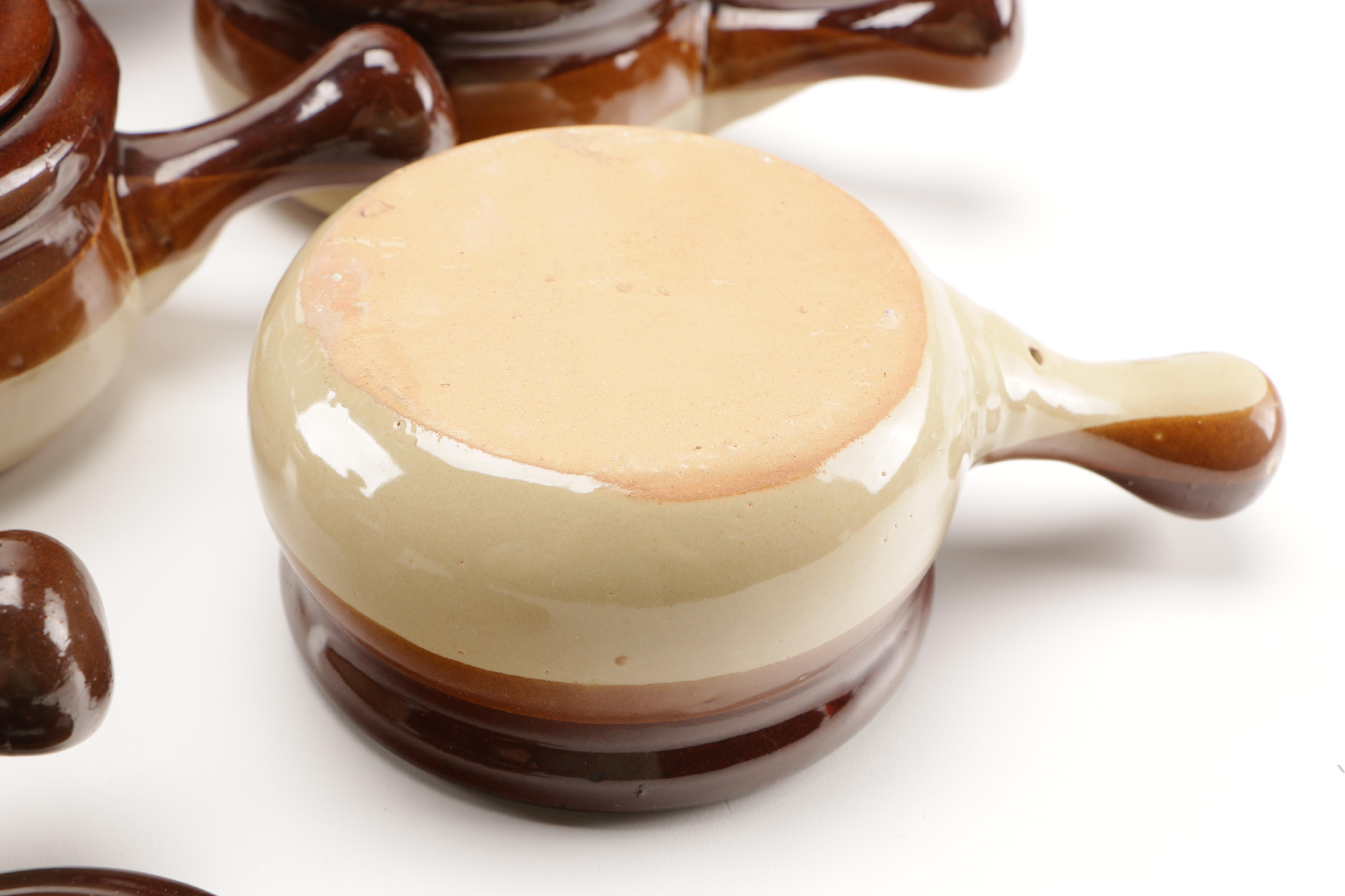 Large Collection of Hull and Monmouth Pottery Tableware