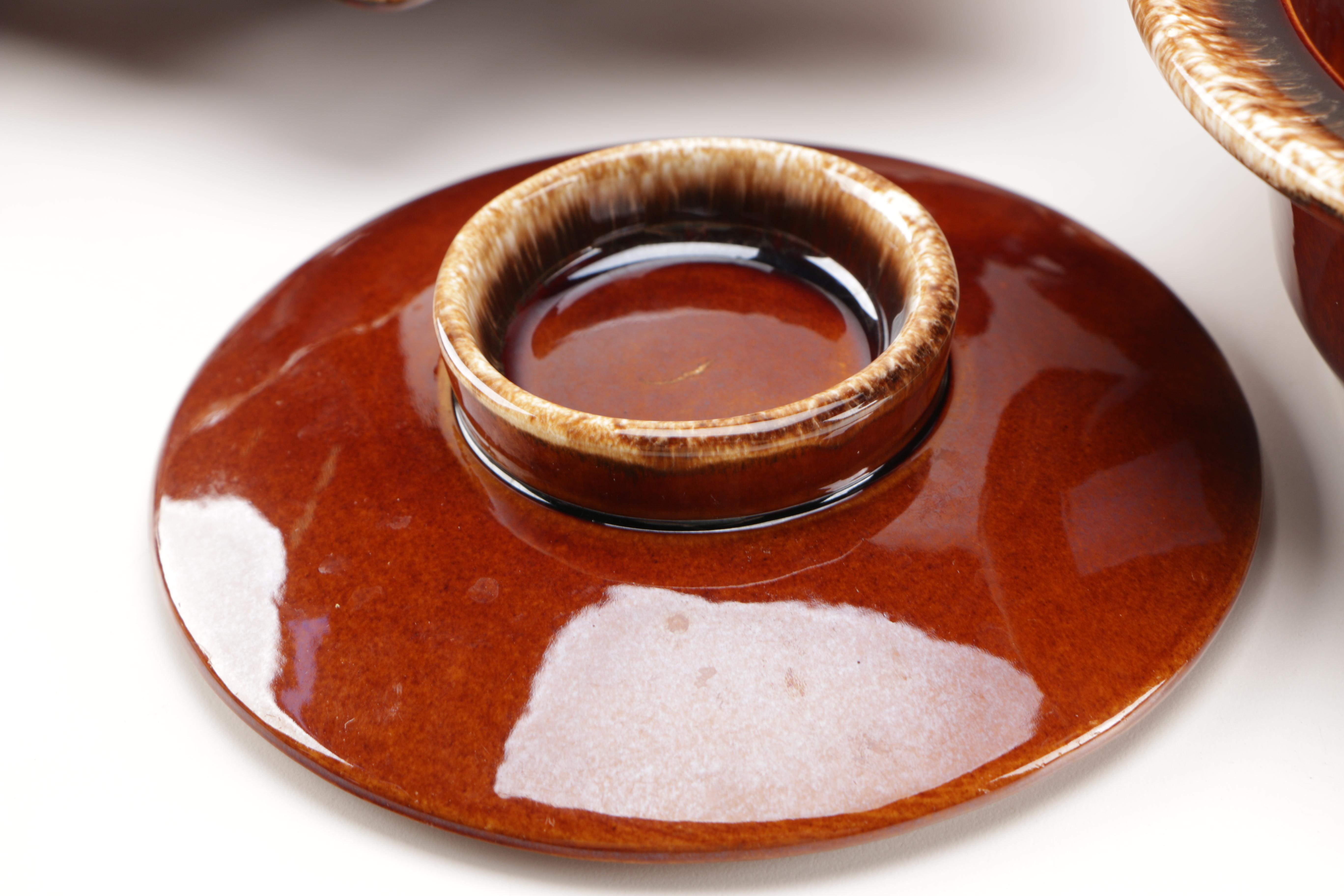 Large Collection of Hull and Monmouth Pottery Tableware