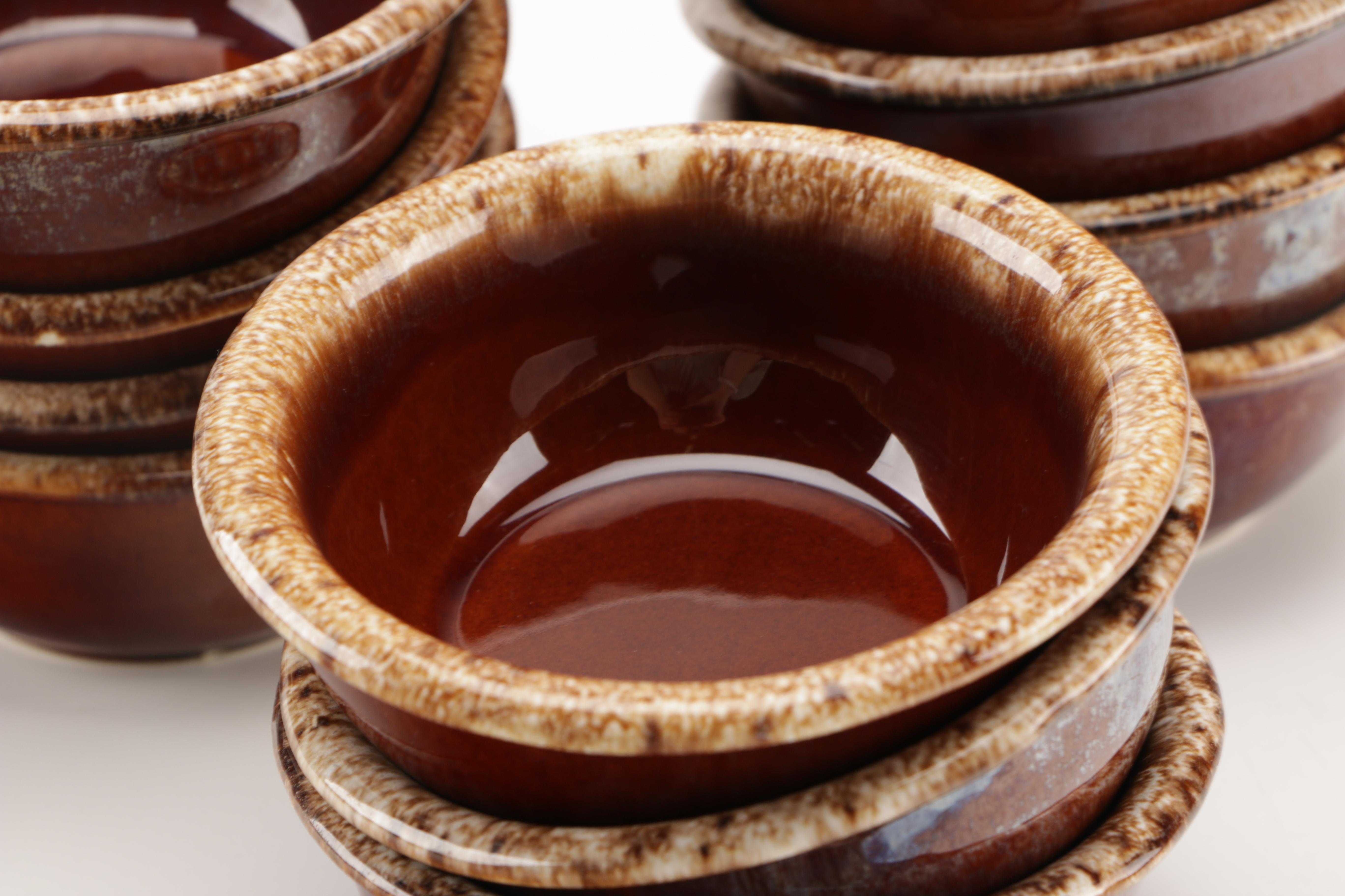 Large Collection of Hull and Monmouth Pottery Tableware