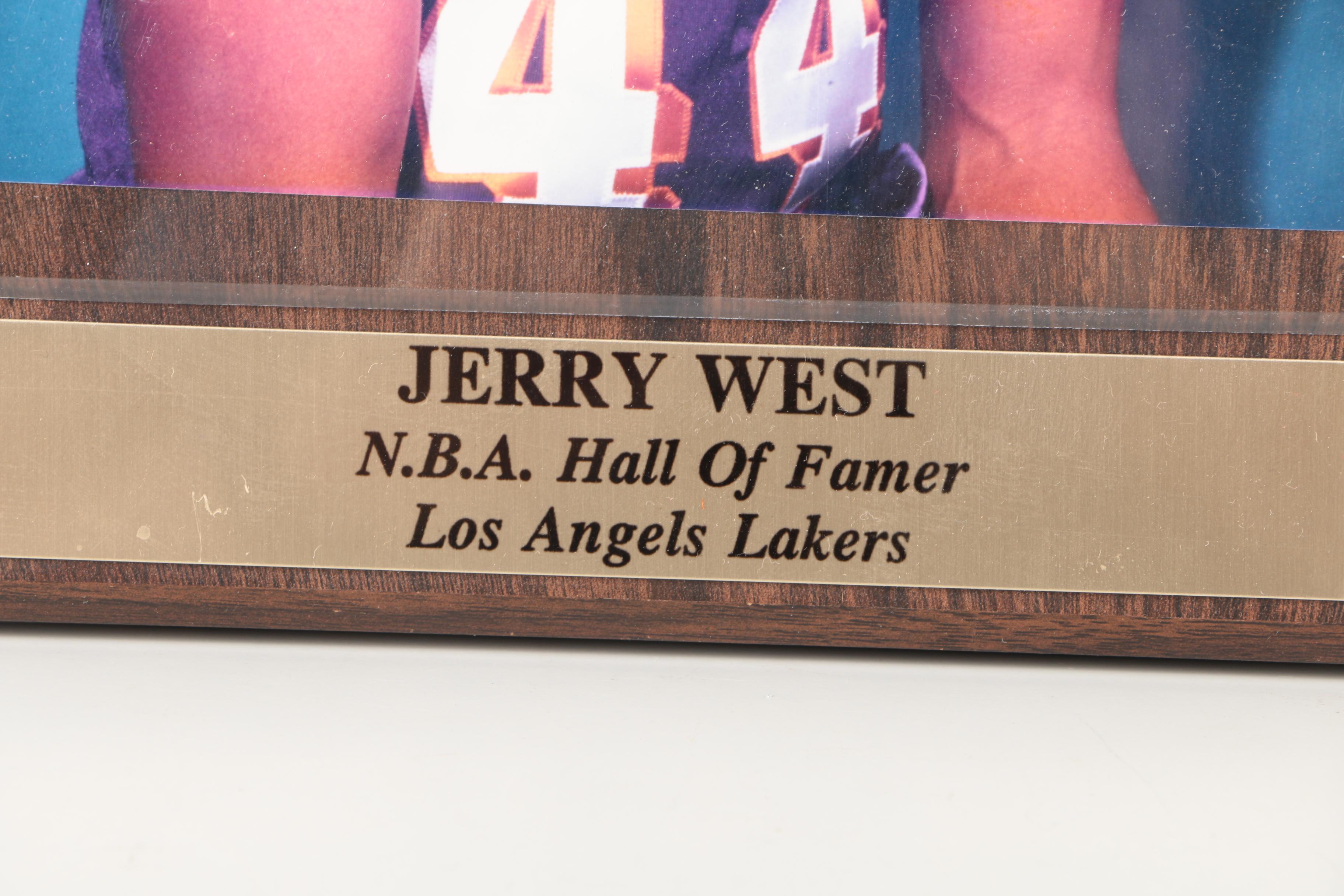 Jerry West Signed Photograph