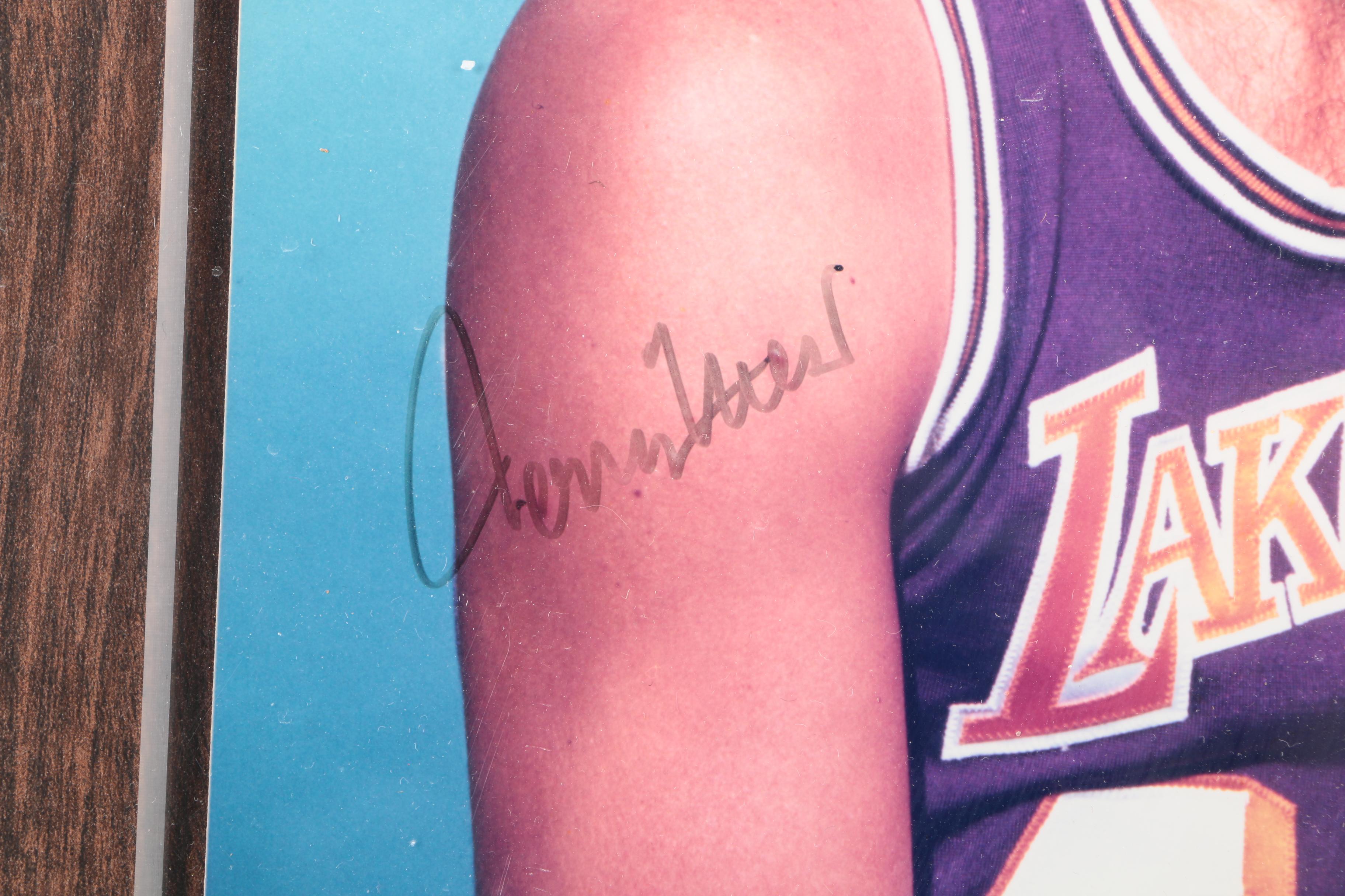 Jerry West Signed Photograph