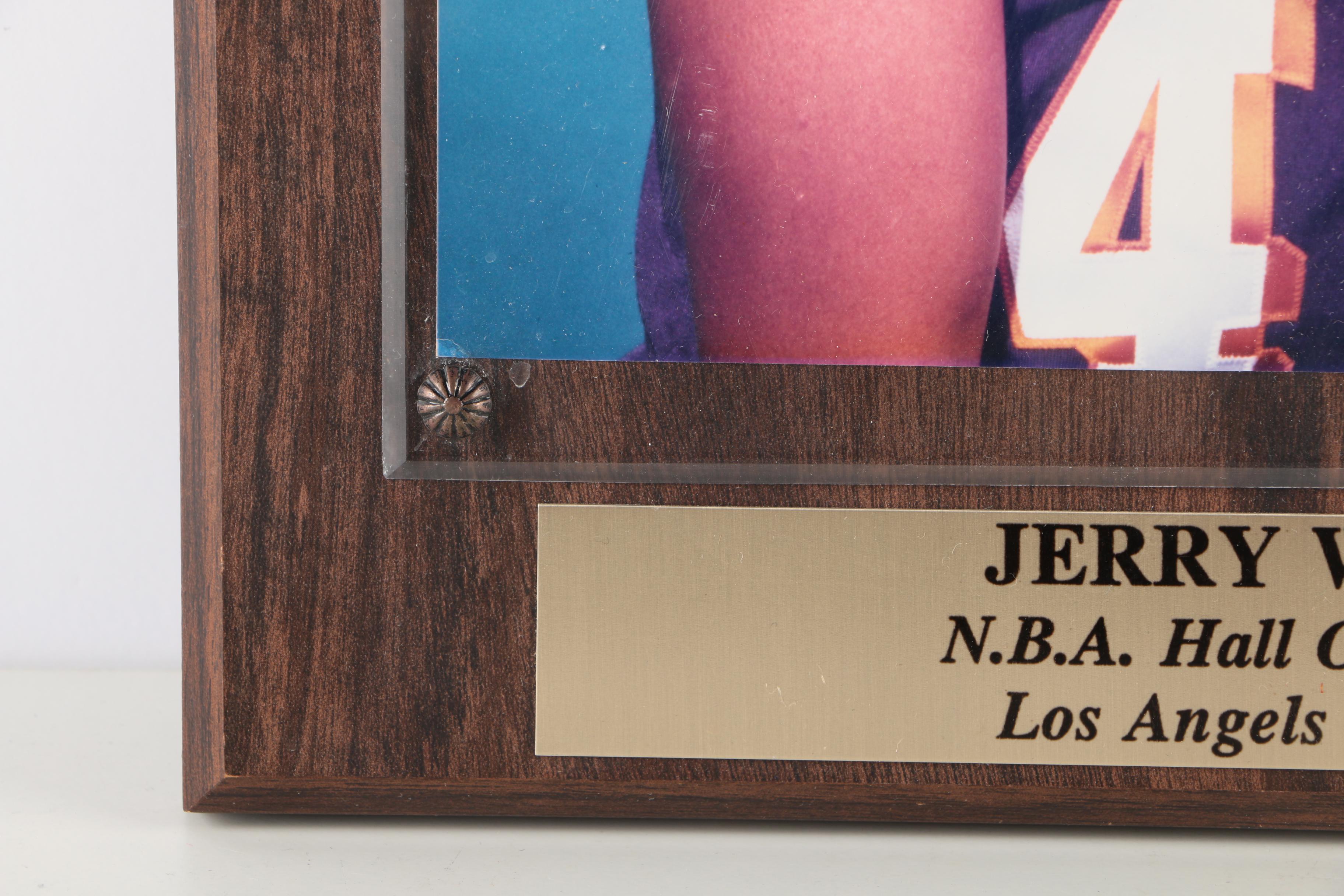 Jerry West Signed Photograph