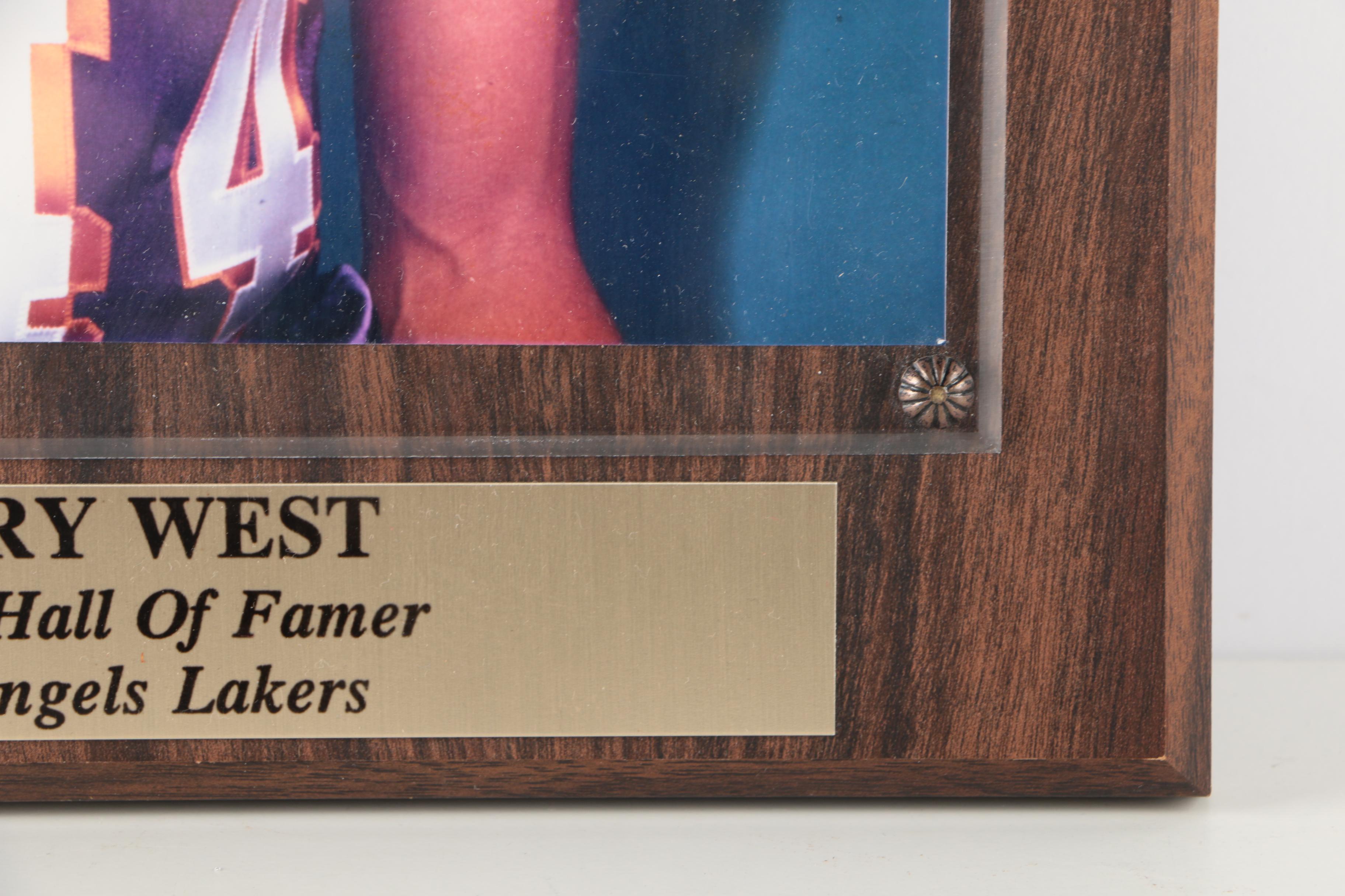 Jerry West Signed Photograph