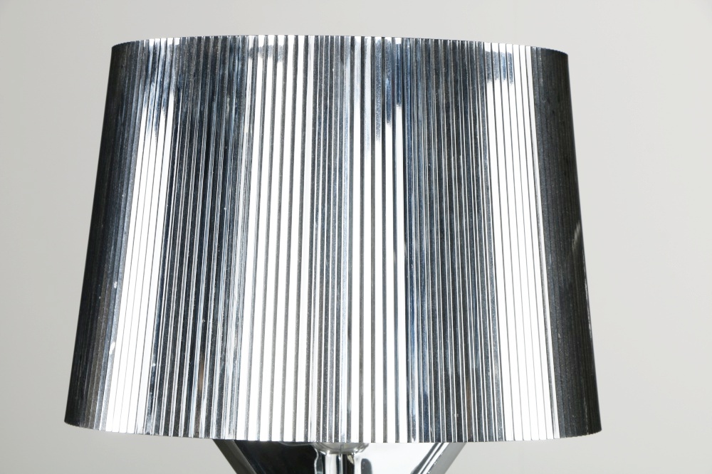 "Bourgie" Chrome Table Lamp by Kartell