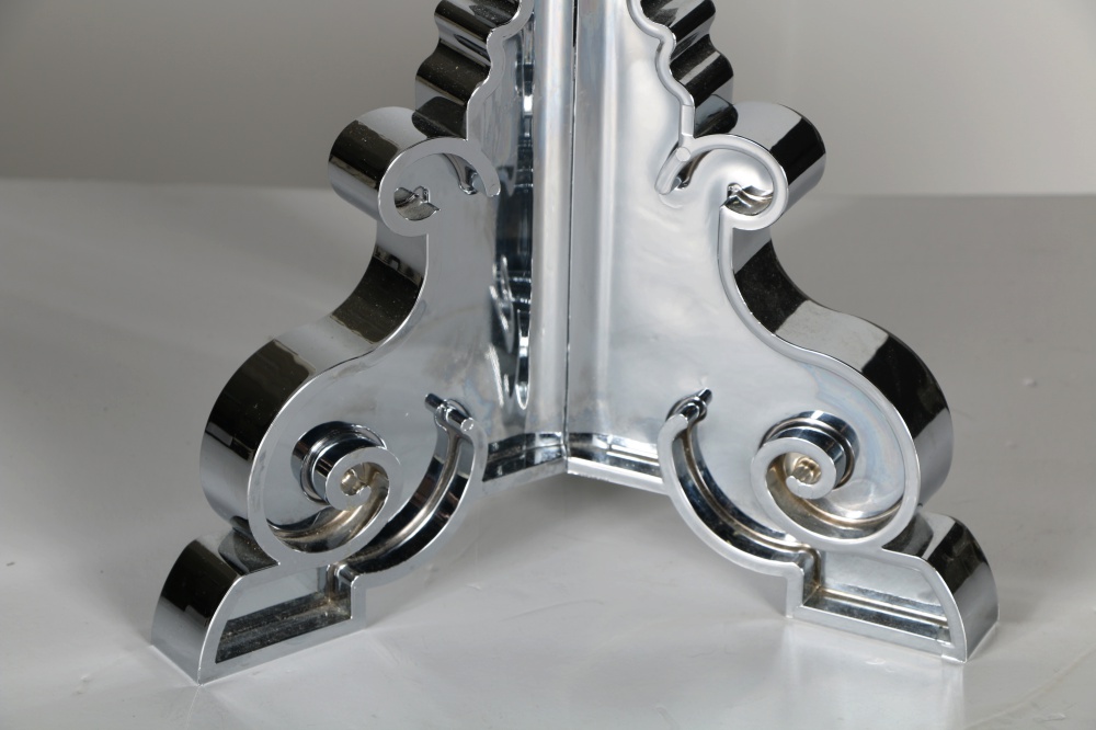 "Bourgie" Chrome Table Lamp by Kartell