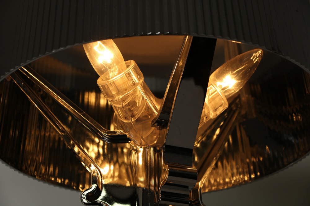 "Bourgie" Chrome Table Lamp by Kartell