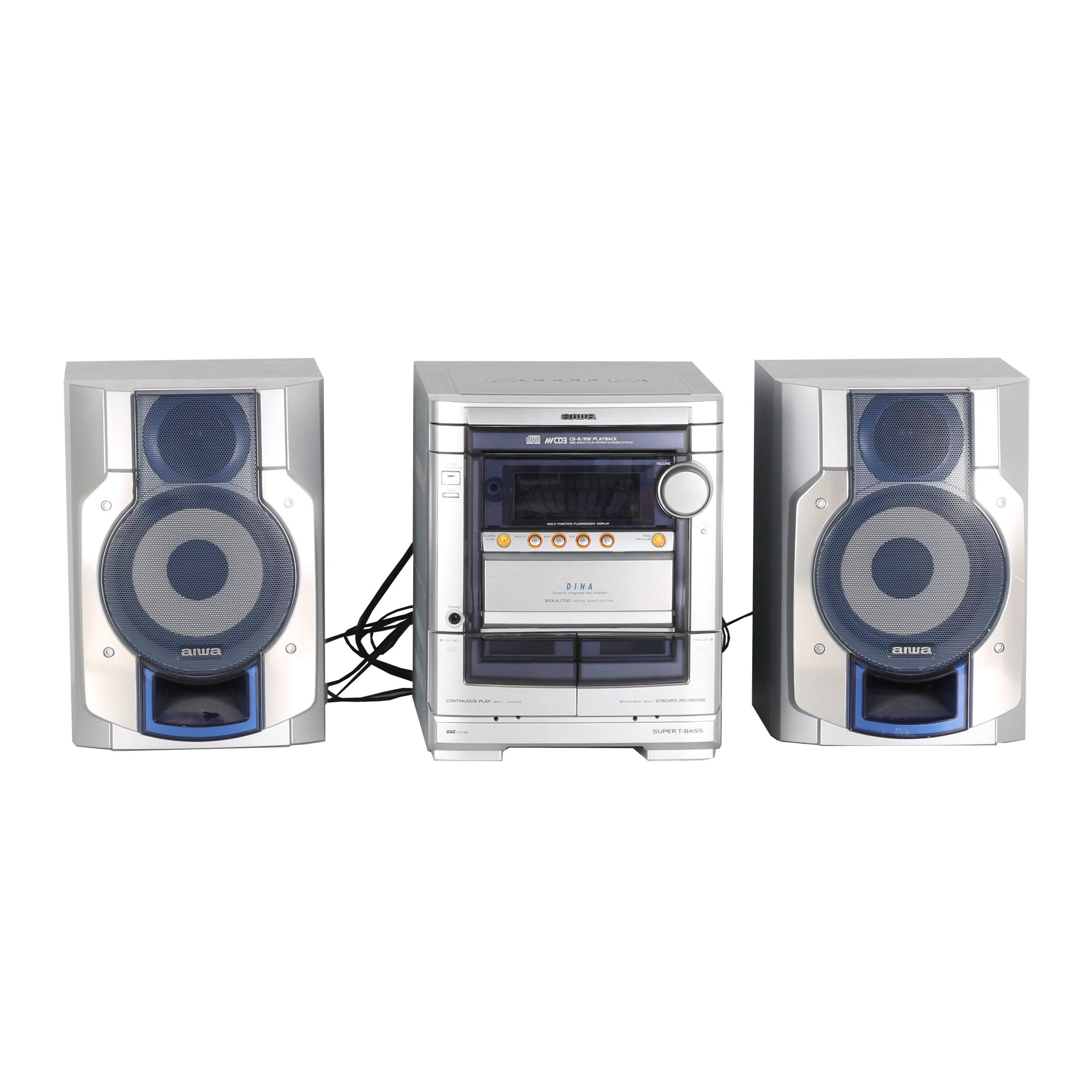 Aiwa Digital Audio System and Speakers