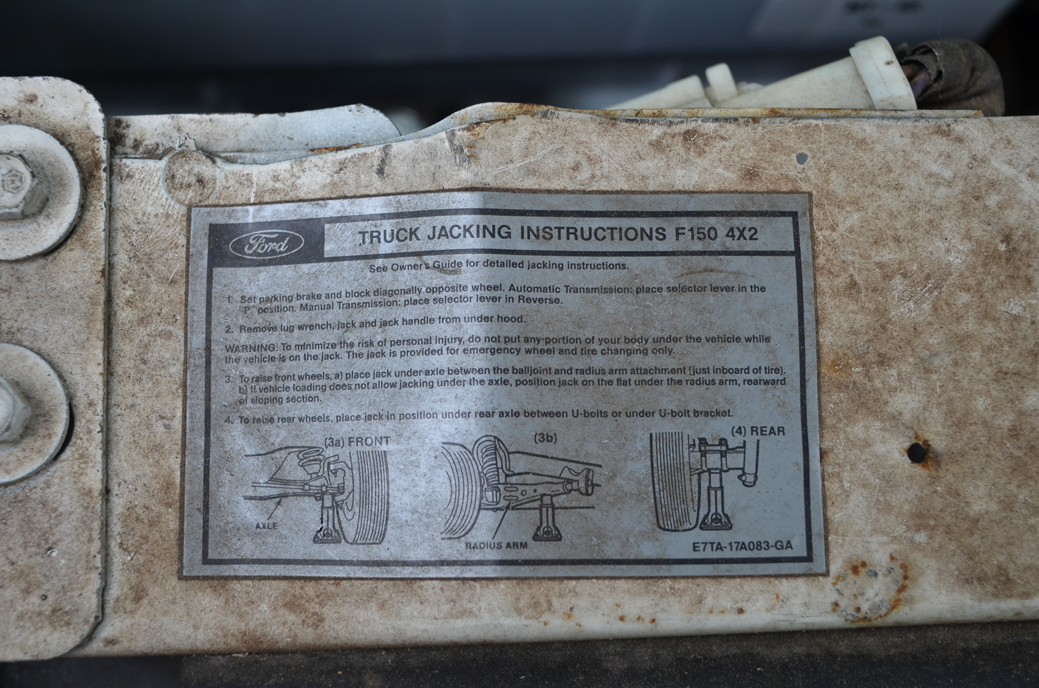 1994 Ford F150 XL Pickup Truck