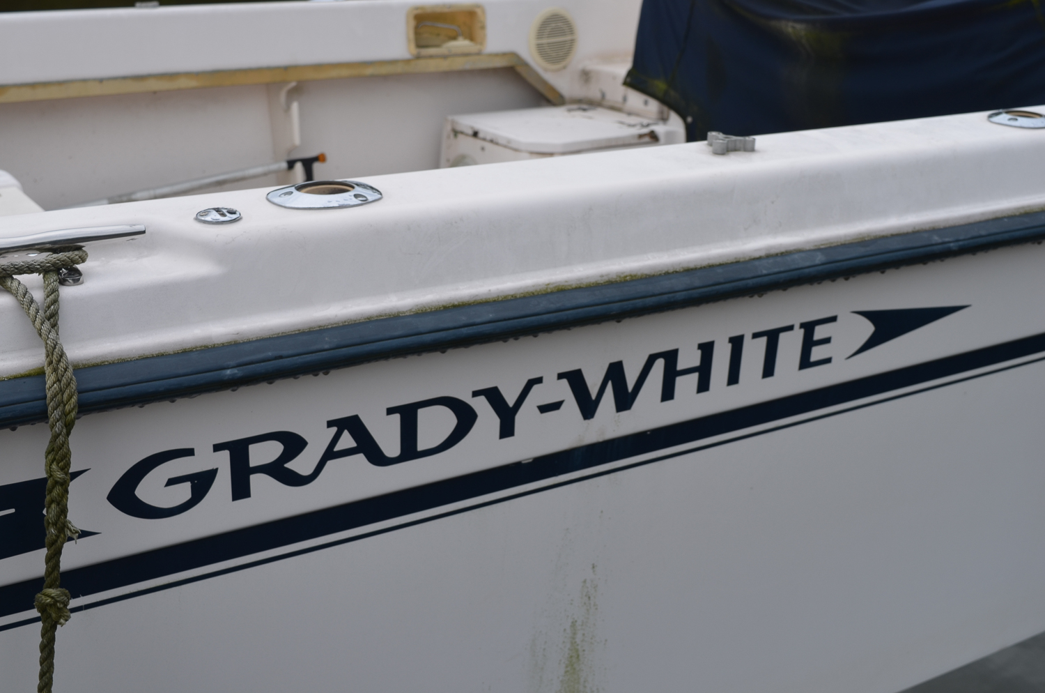 1990s Grady-White Adventure 208 Boat with Yamaha "V6 175" Motor and Trailer