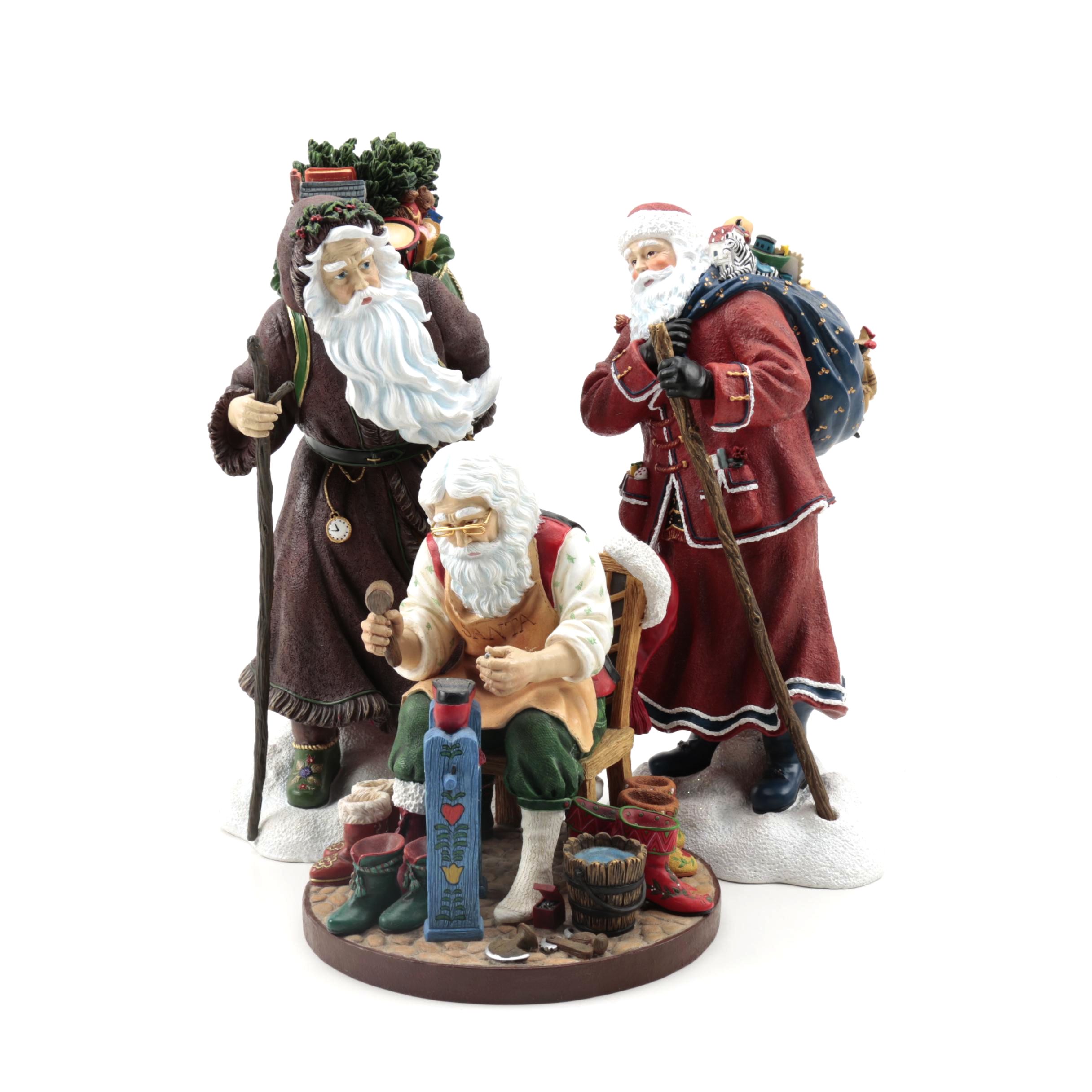 Santa Claus Figurines by Pipka