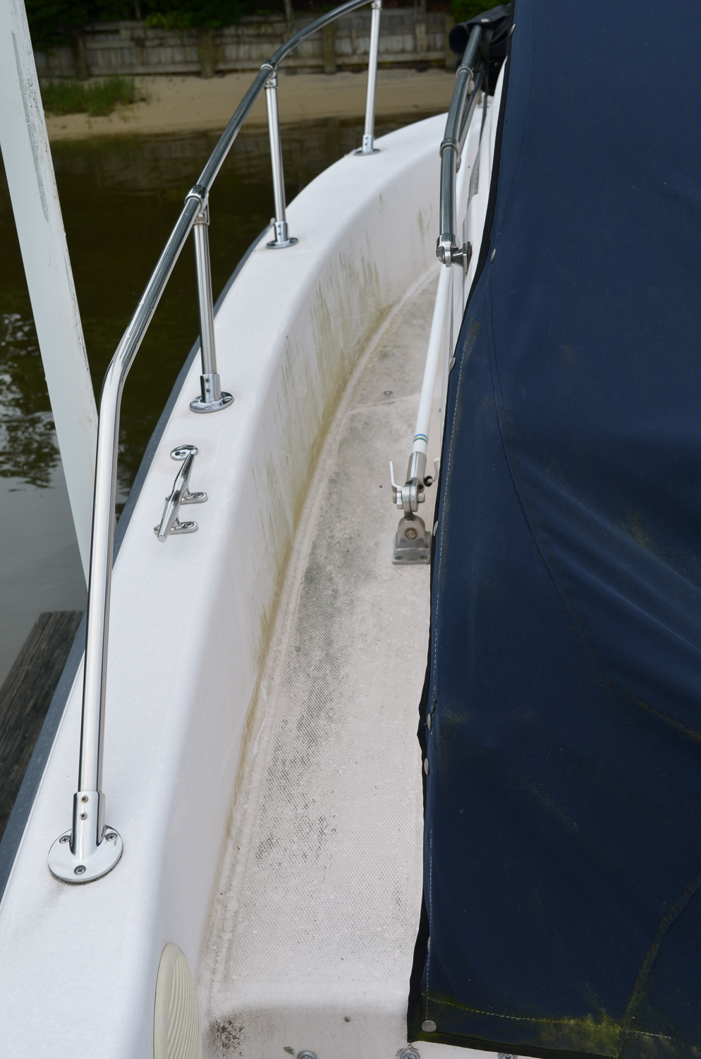 1990s Grady-White Adventure 208 Boat with Yamaha "V6 175" Motor and Trailer