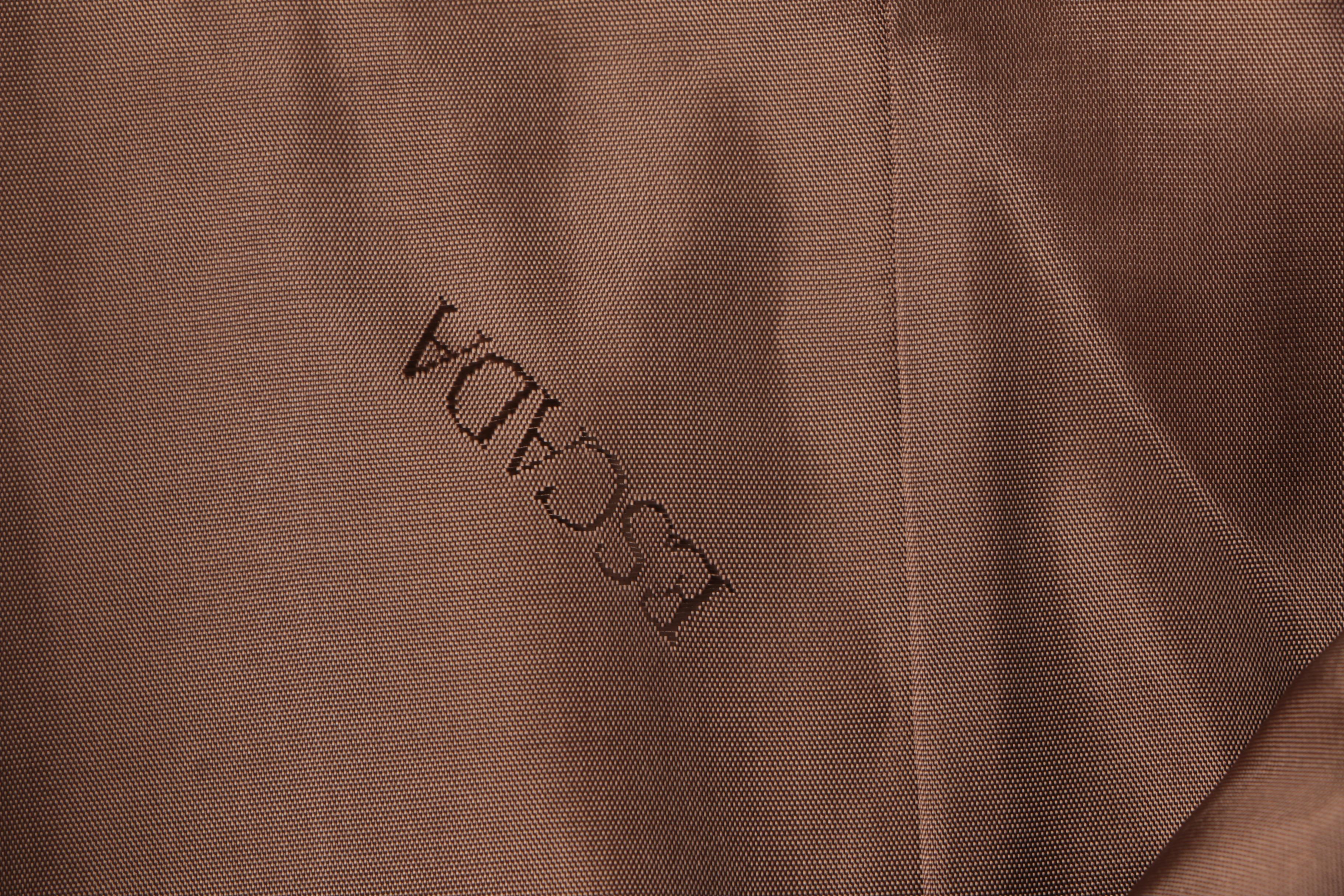 Escada Leather Skirt