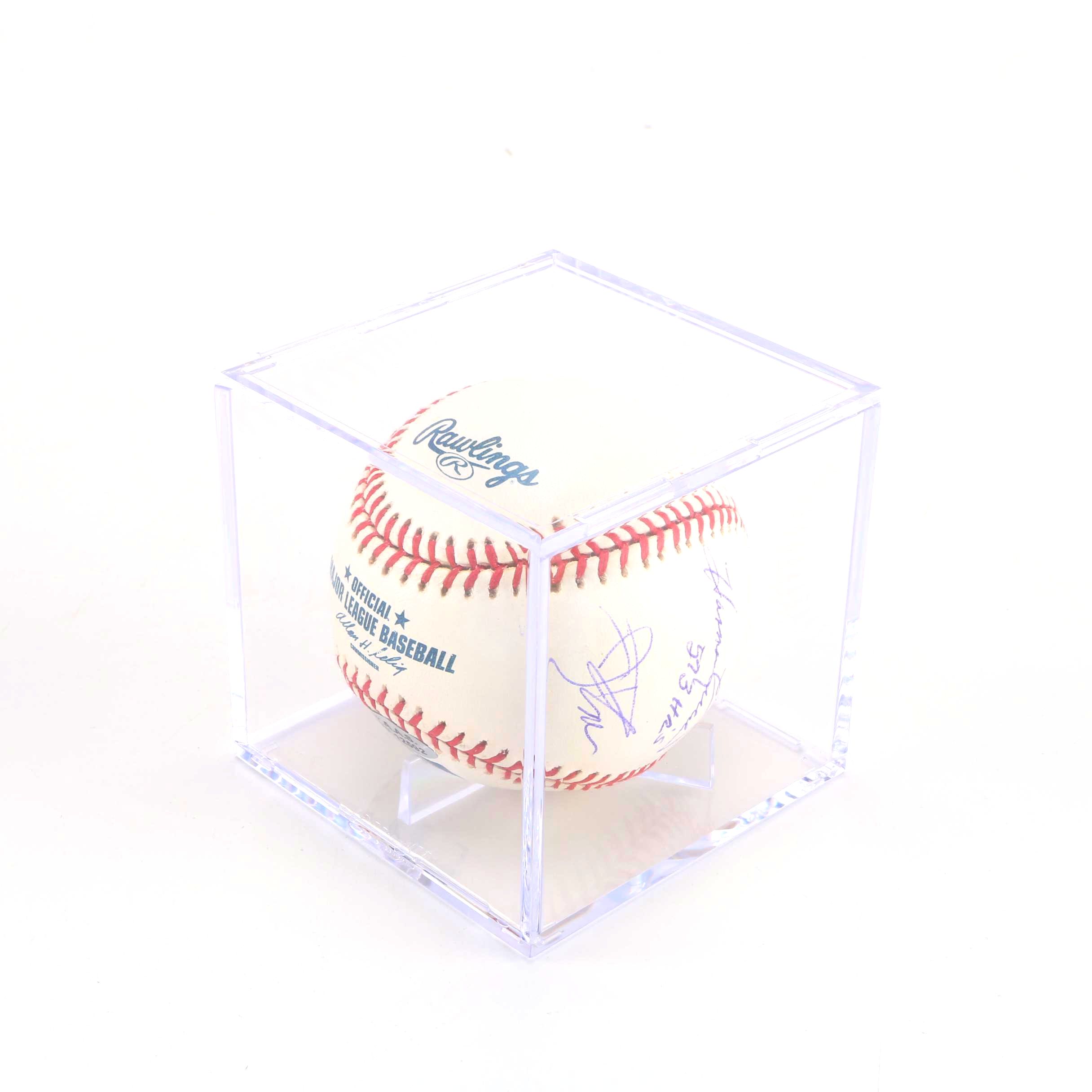 Signed Baseball Featuring Ernie Banks and Harmon Killebrew