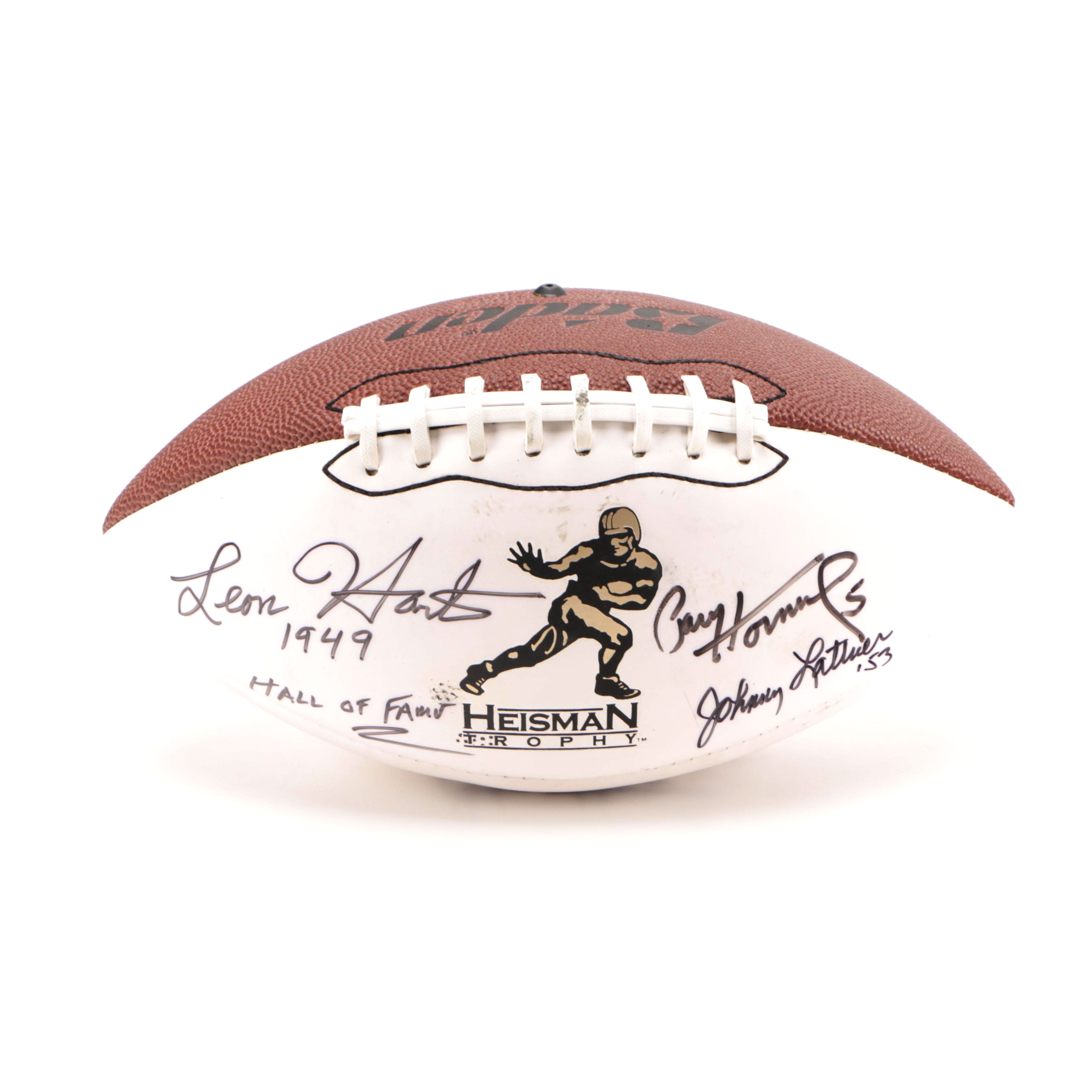 Heisman Trophy Winners Signed Football