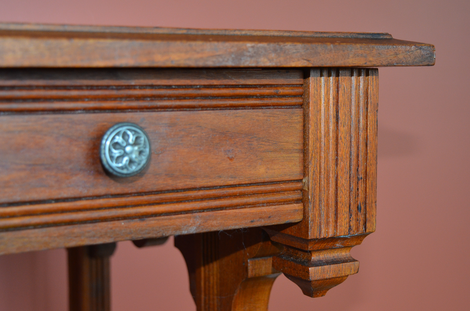 Vintage Eastlake Style Mahogany Writing Desk