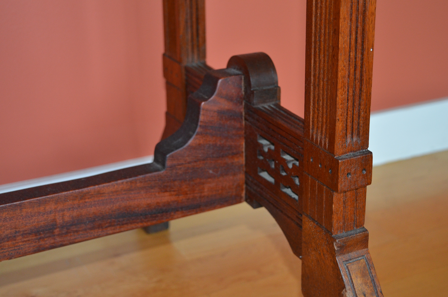 Vintage Eastlake Style Mahogany Writing Desk