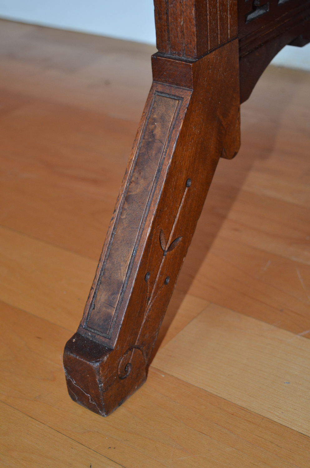 Vintage Eastlake Style Mahogany Writing Desk