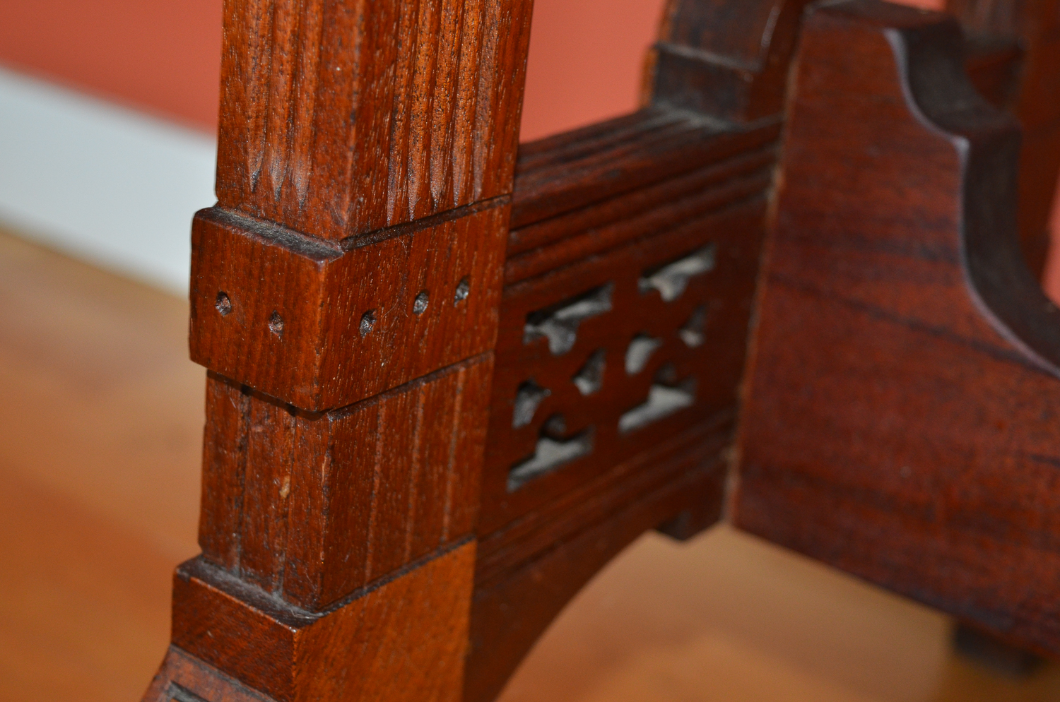 Vintage Eastlake Style Mahogany Writing Desk