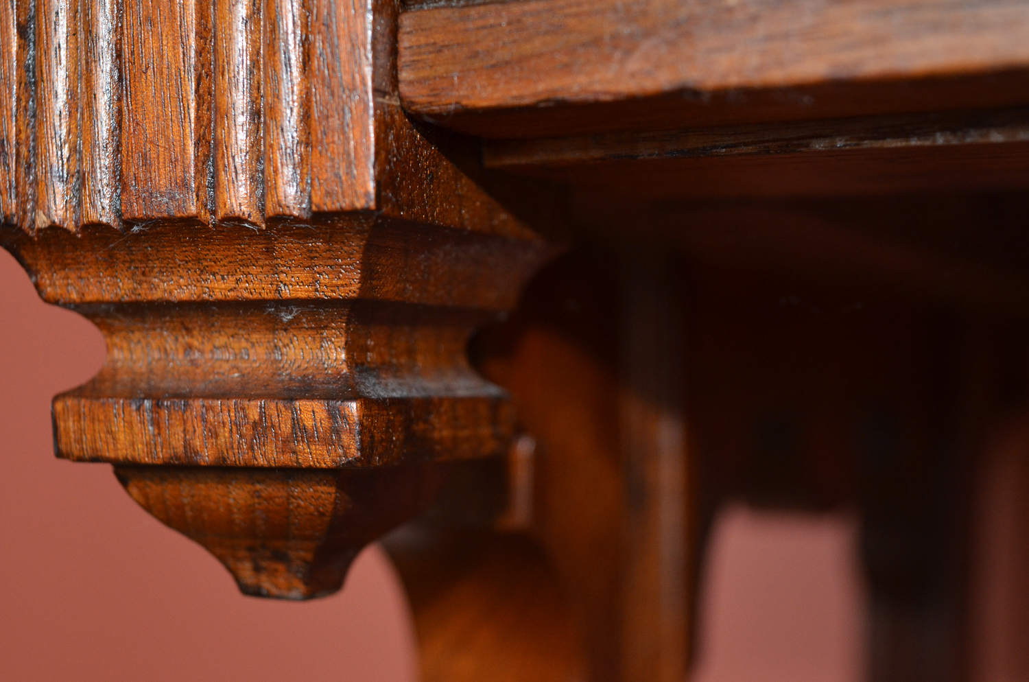 Vintage Eastlake Style Mahogany Writing Desk