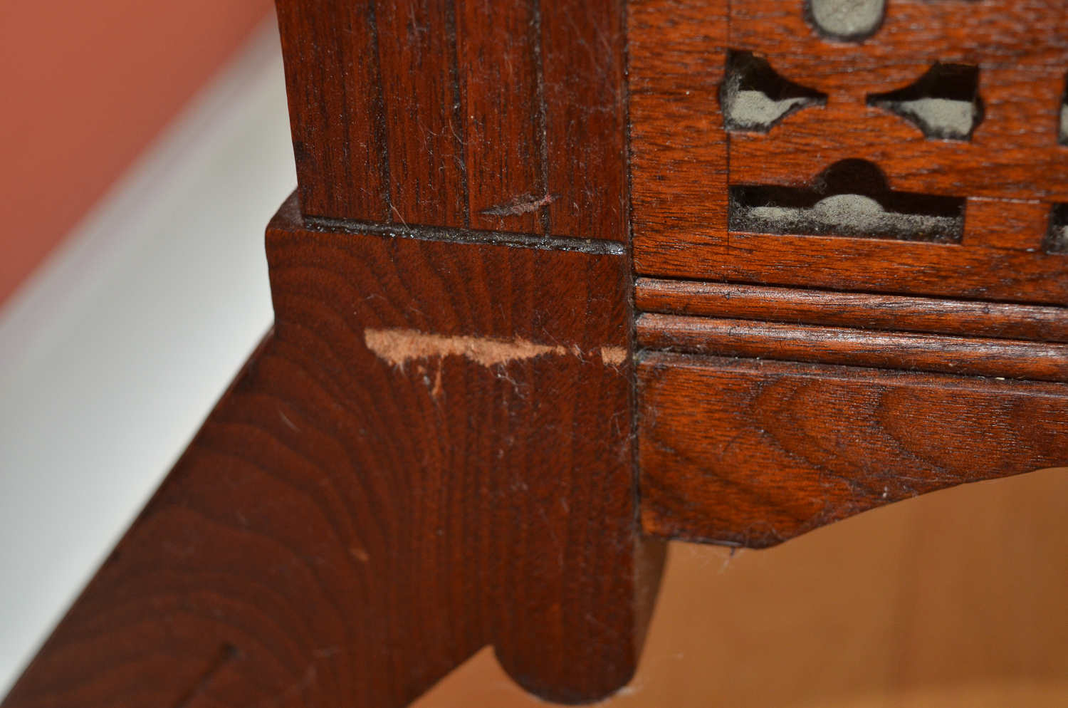 Vintage Eastlake Style Mahogany Writing Desk