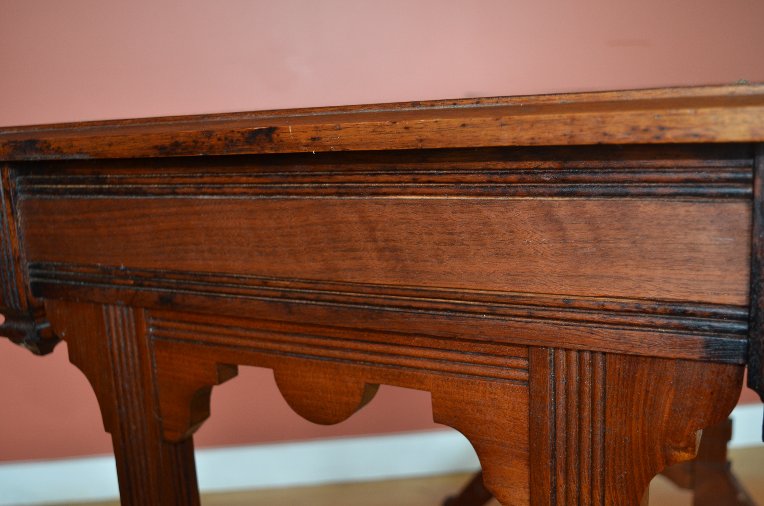 Vintage Eastlake Style Mahogany Writing Desk