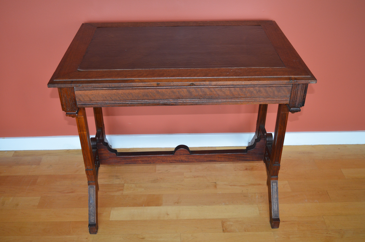 Vintage Eastlake Style Mahogany Writing Desk