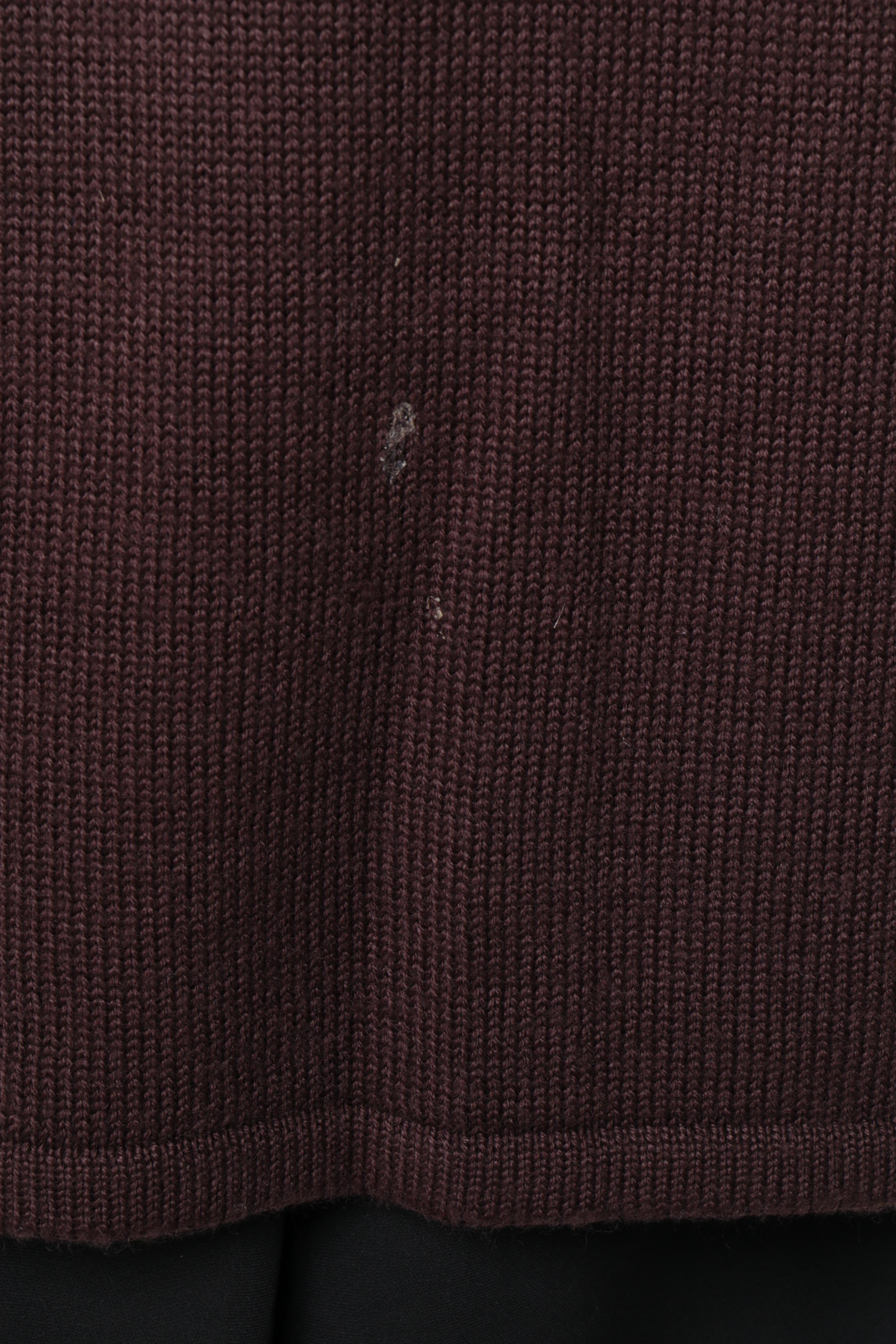 Nina Leonard Sweater With Faux Fur Collar and Jones New York Pants