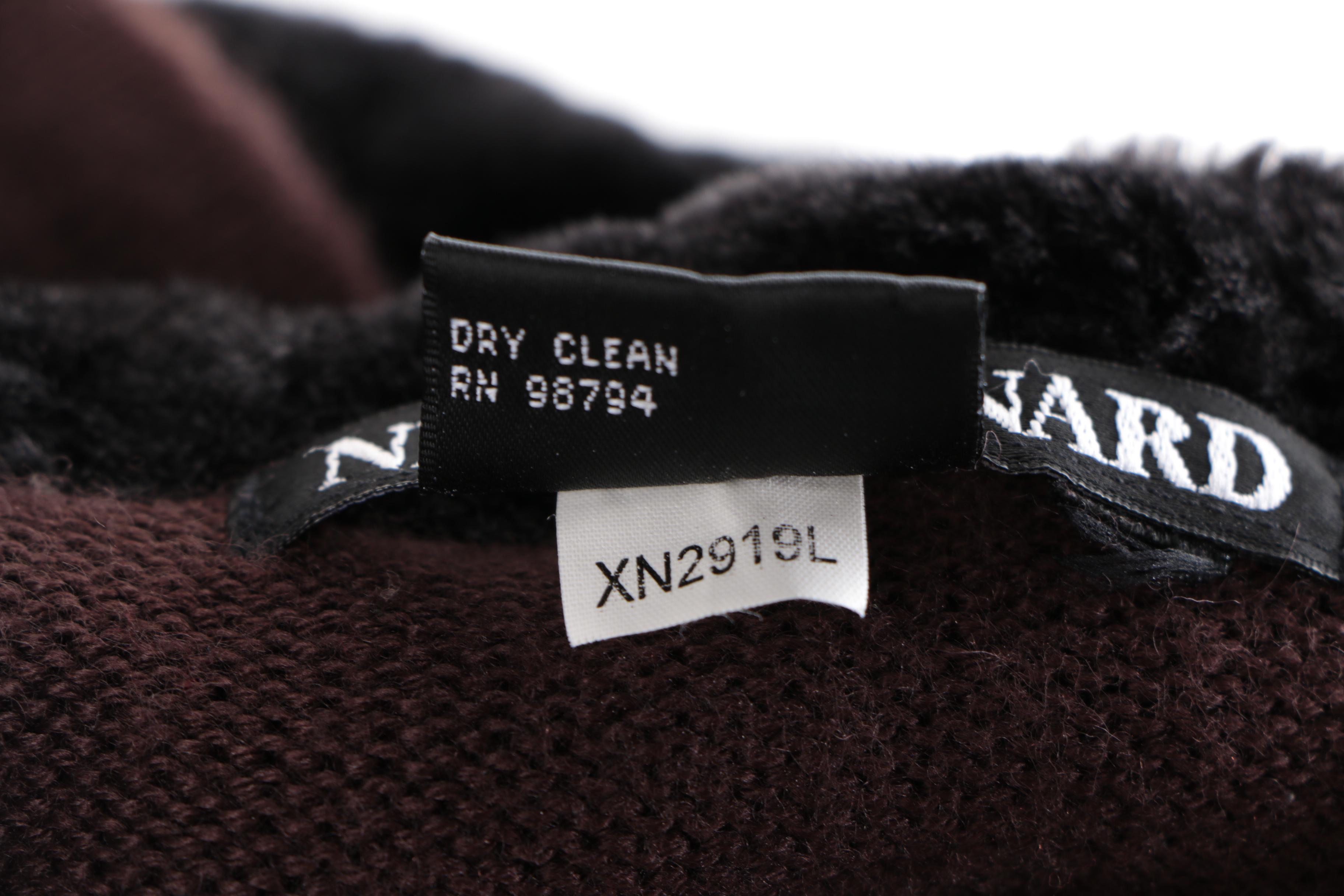 Nina Leonard Sweater With Faux Fur Collar and Jones New York Pants