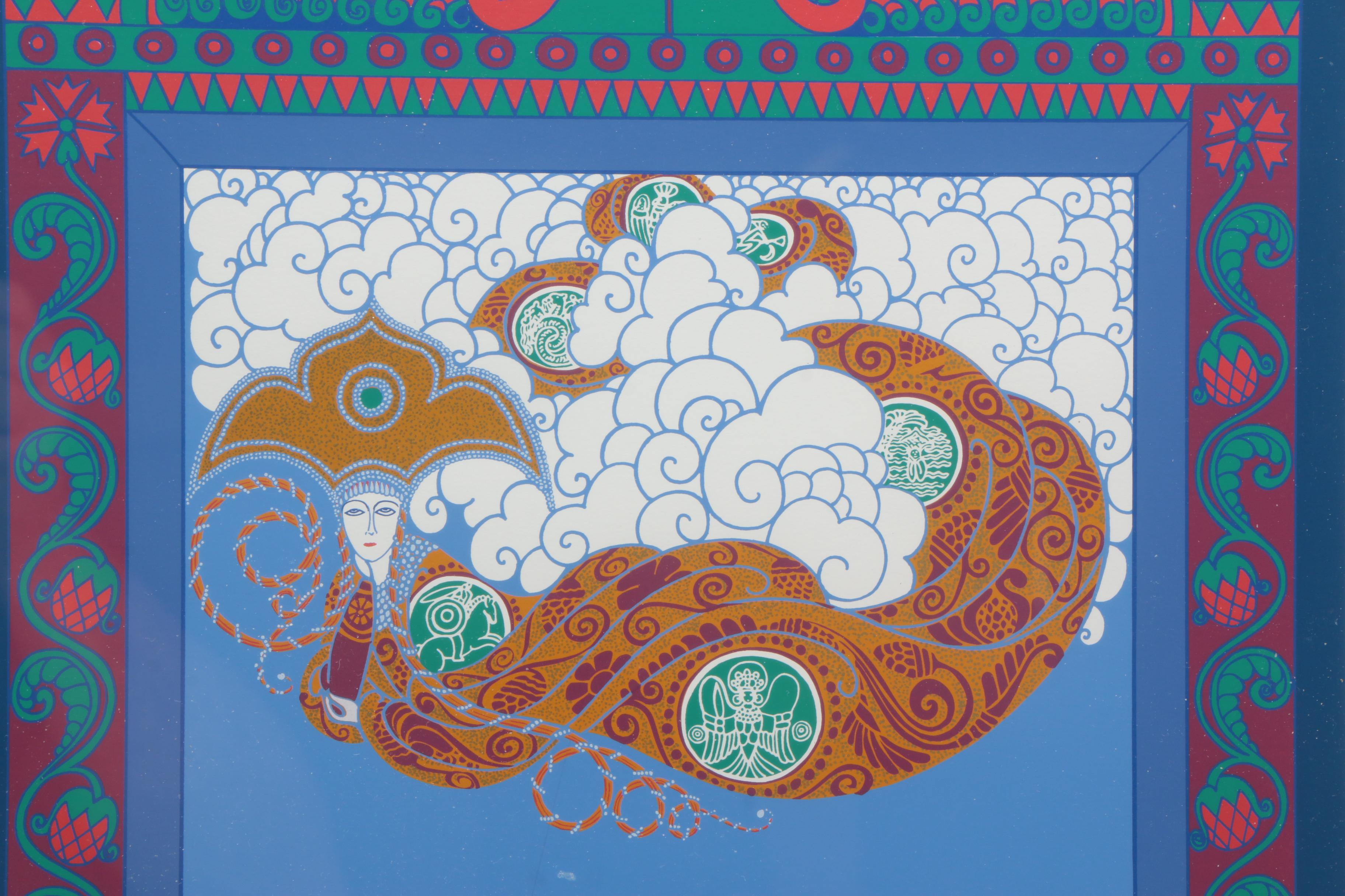 Romain "Erté" di Tirtoff Limited Edition Serigraph "Russian Fairy Tale"