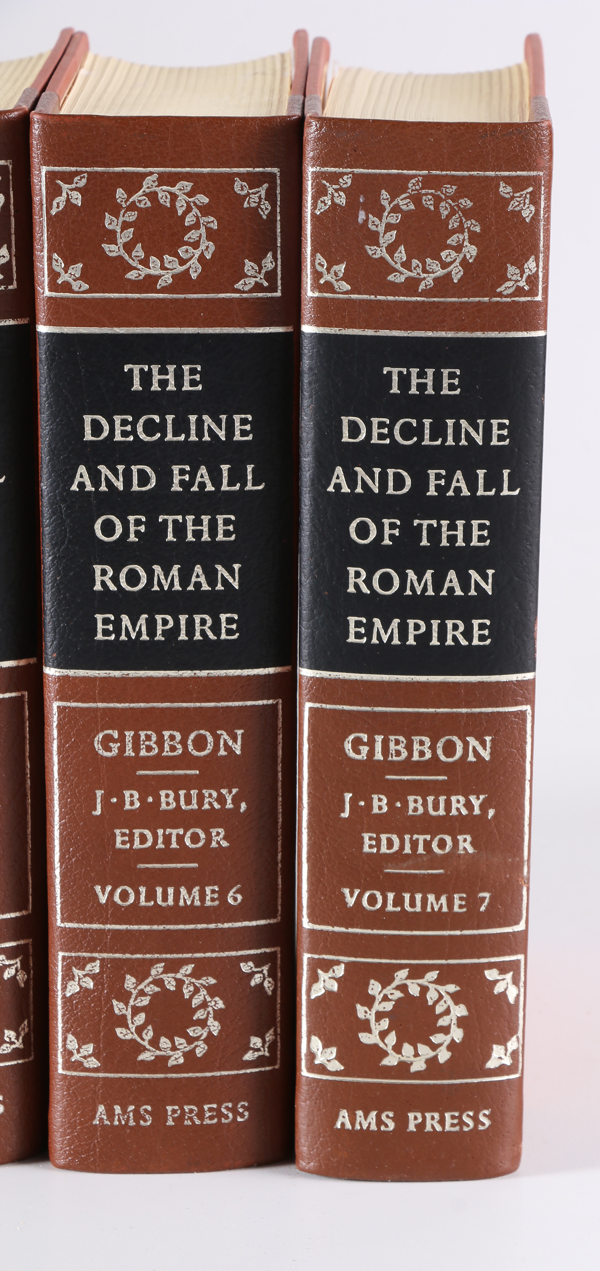 Complete Set of "The Decline and Fall of the Roman Empire" by Edward Gibbon