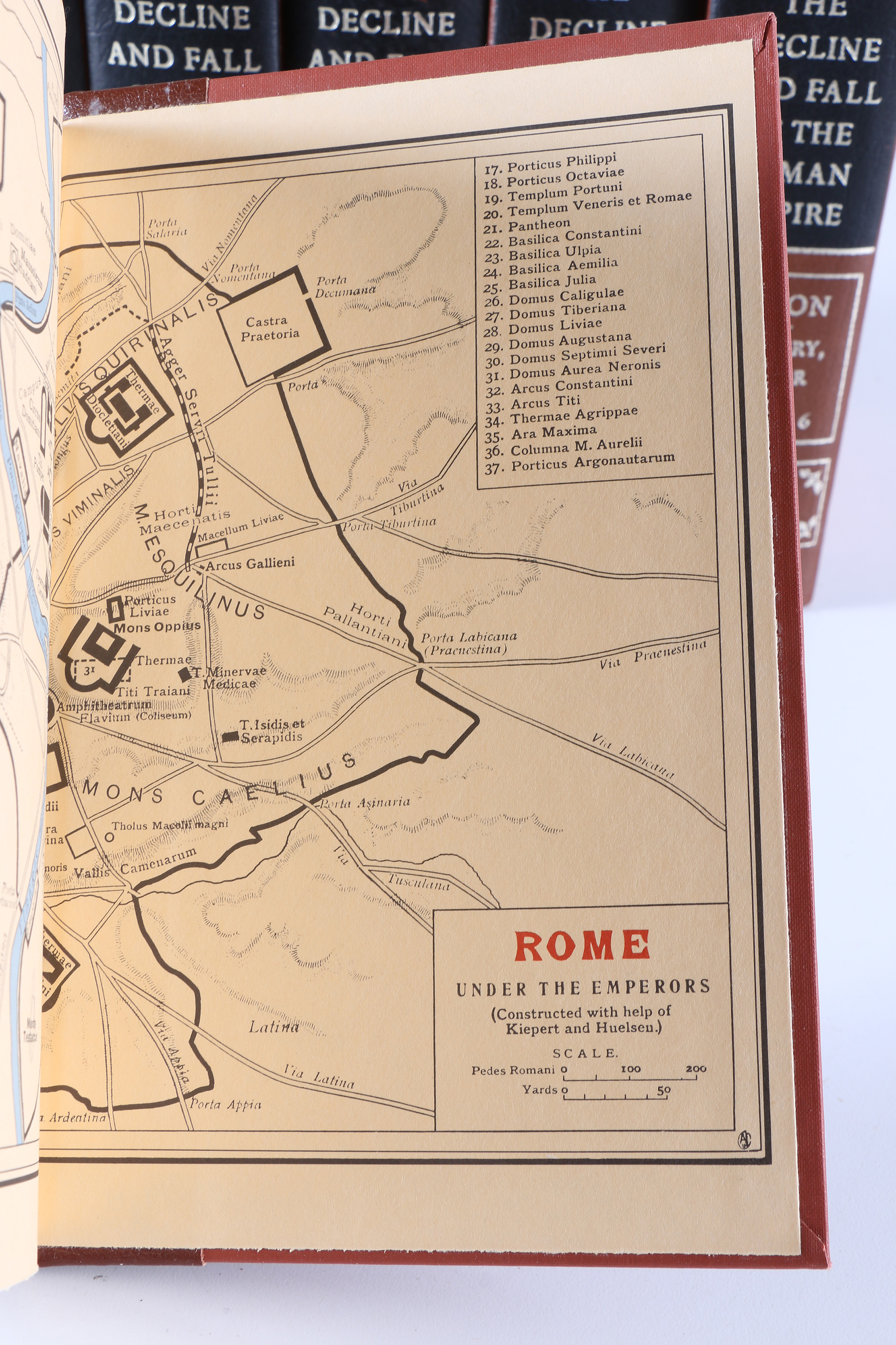 Complete Set of "The Decline and Fall of the Roman Empire" by Edward Gibbon