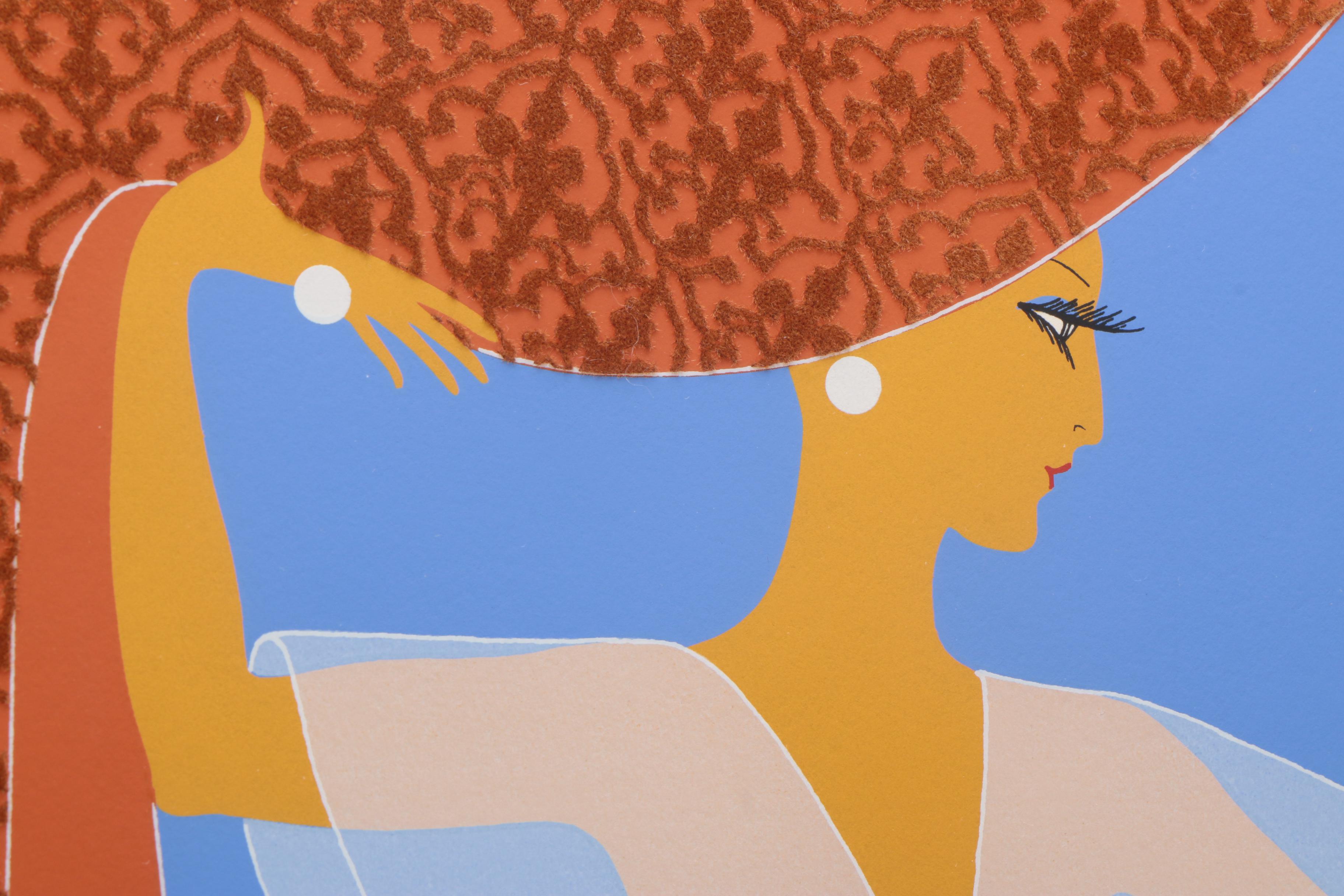 Erté Limited Edition Serigraph "The Curtain"