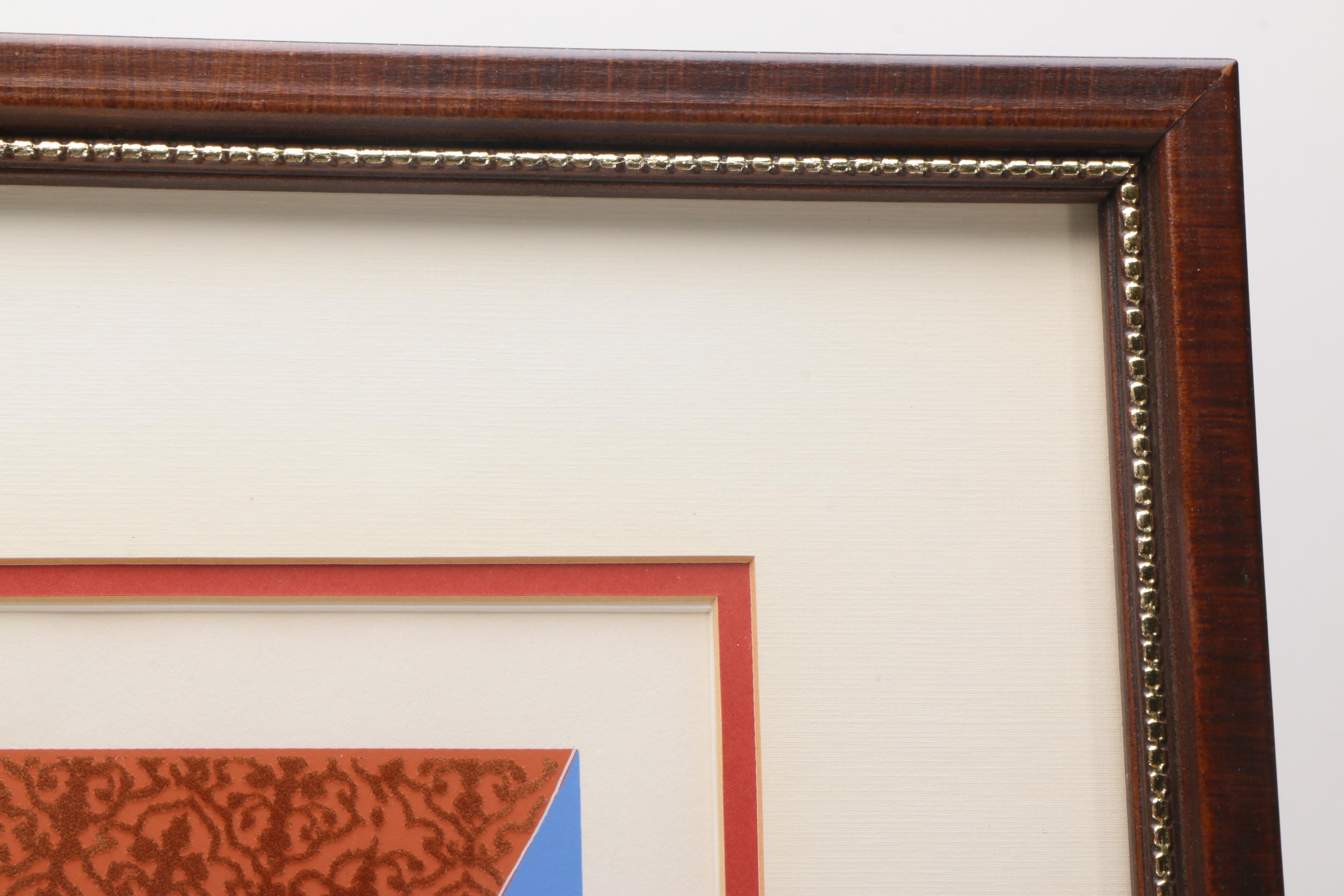 Erté Limited Edition Serigraph "The Curtain"