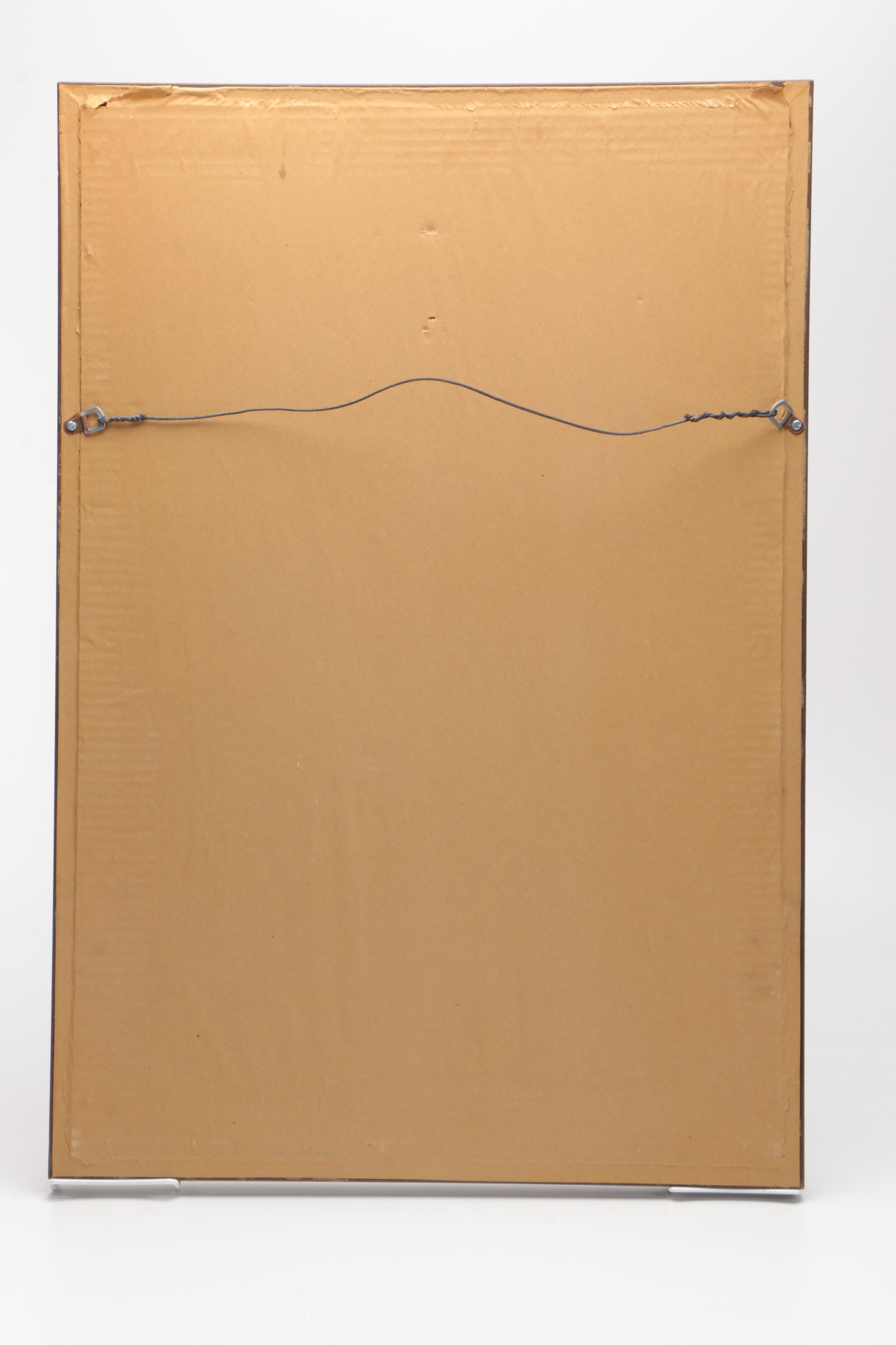 Erté Limited Edition Serigraph "The Curtain"