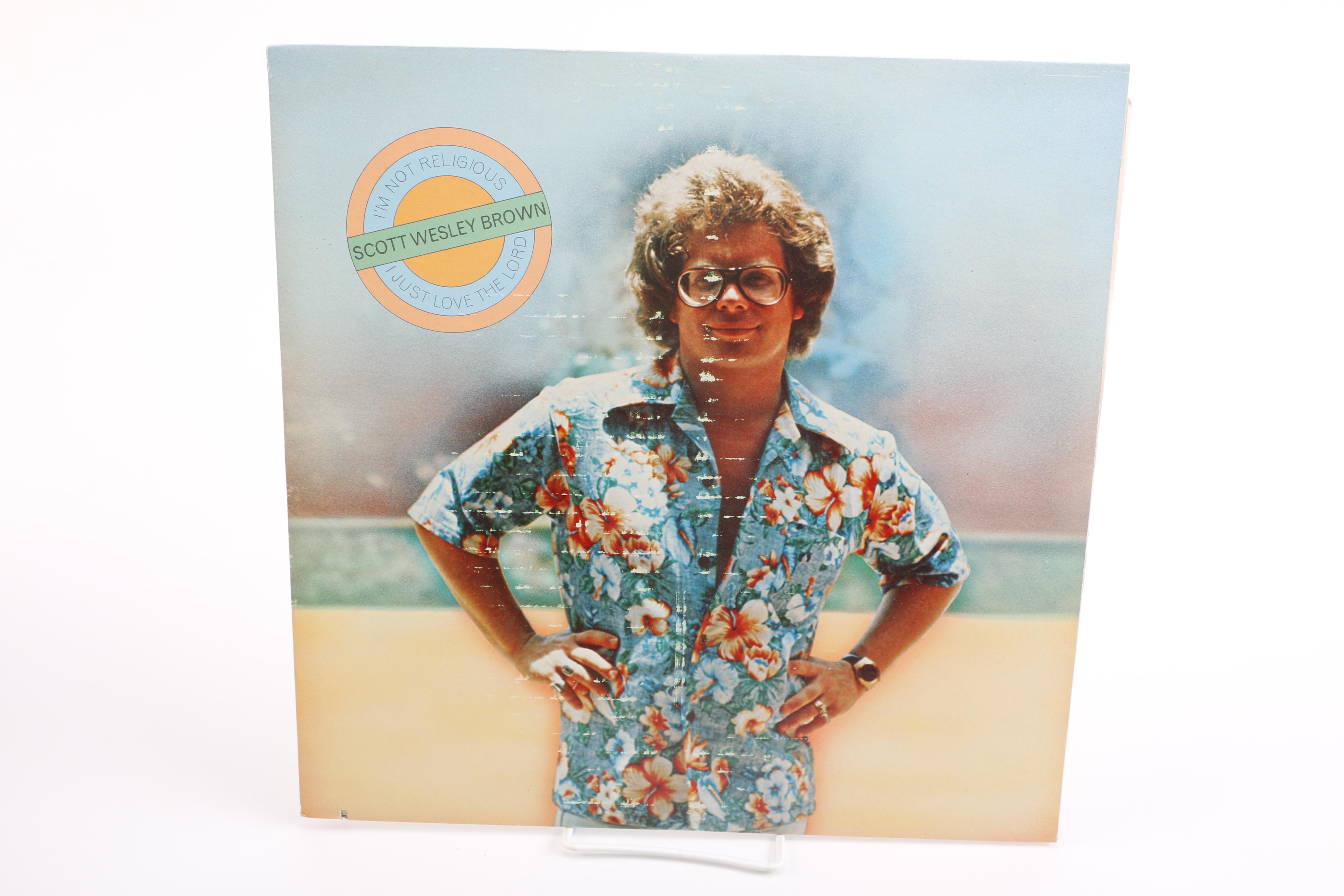 Vintage Gospel Records Including Maceo Woods and Lamb