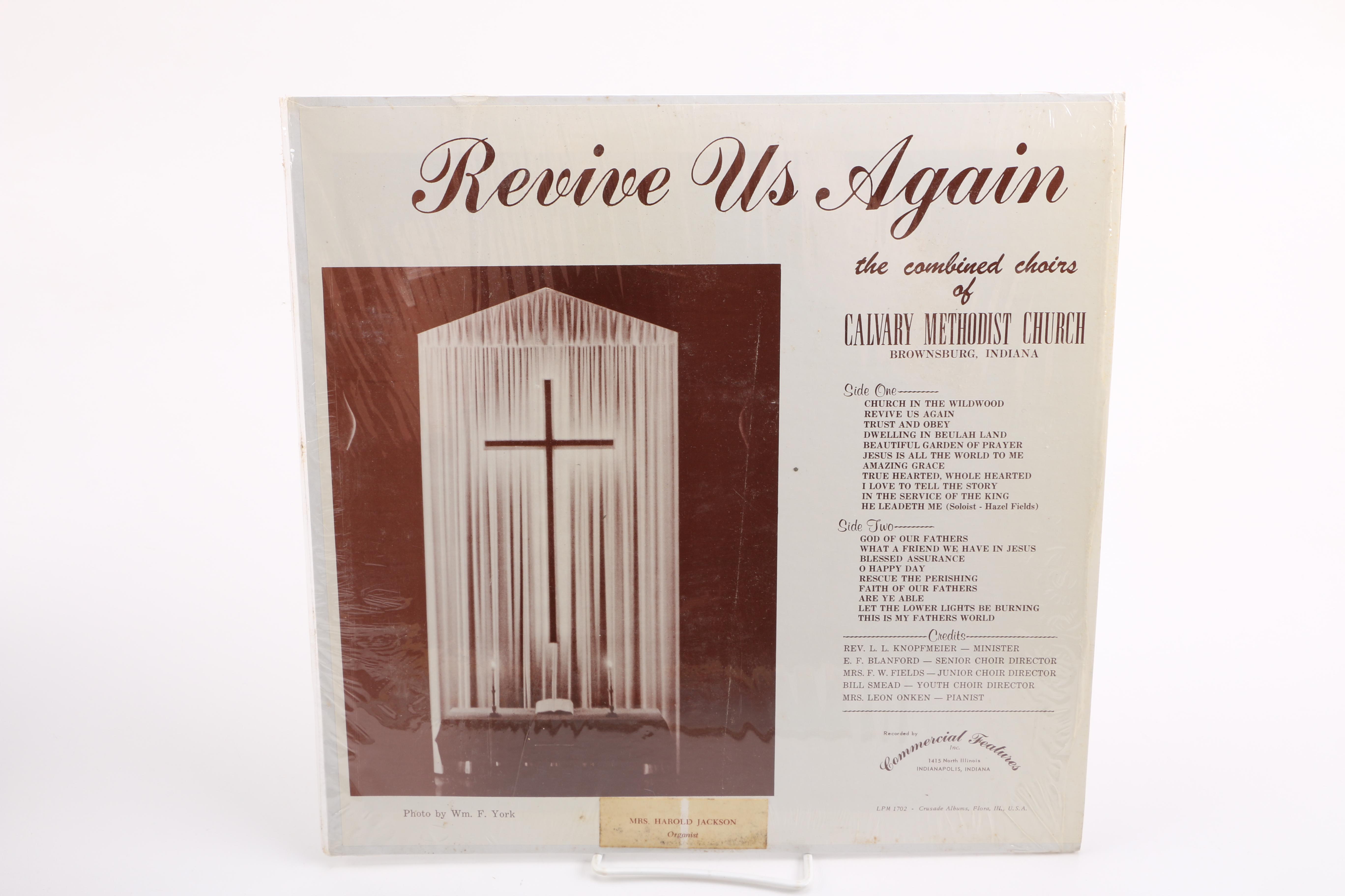 Vintage Gospel Records Including Maceo Woods and Lamb