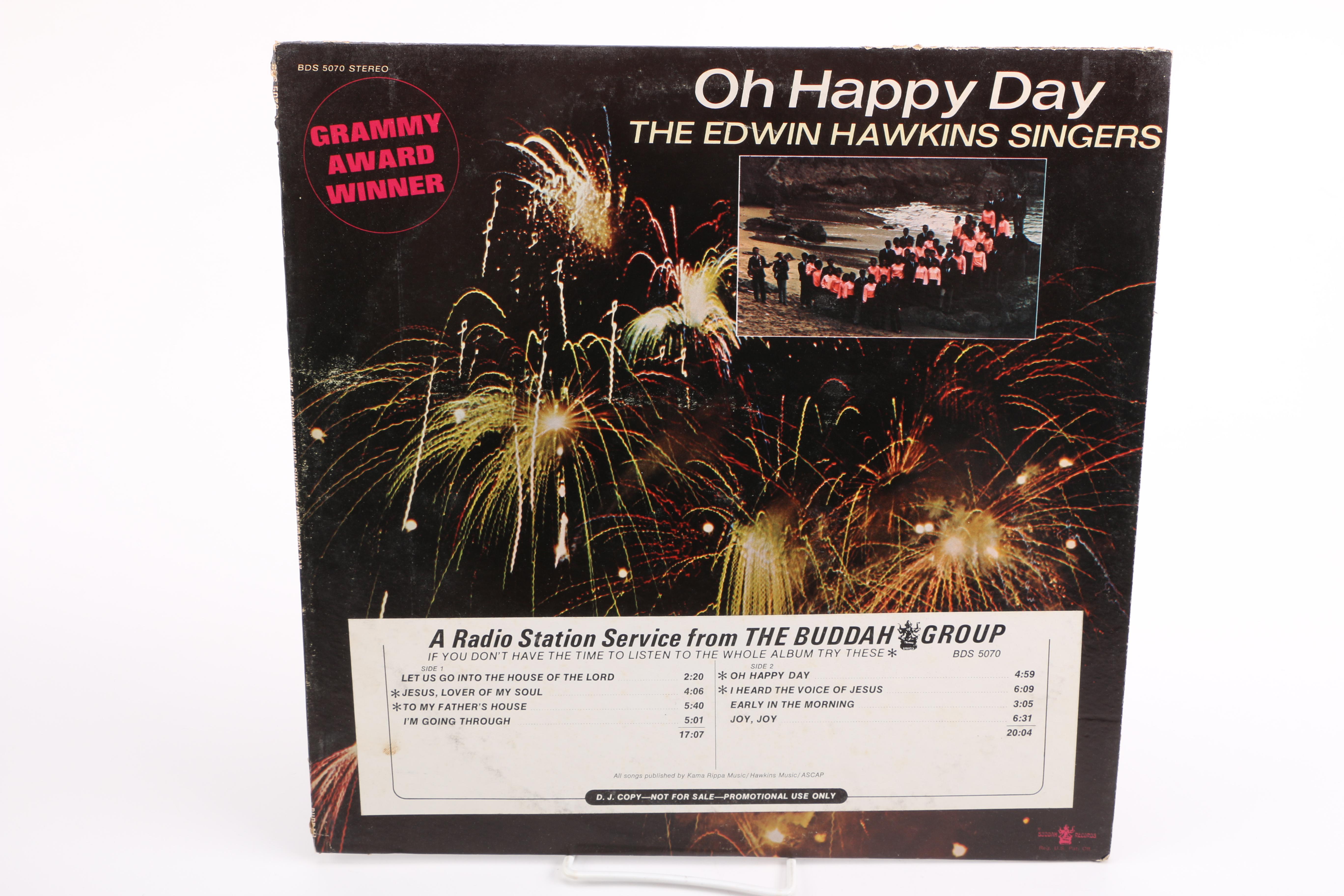 Vintage Gospel Records Including Maceo Woods and Lamb