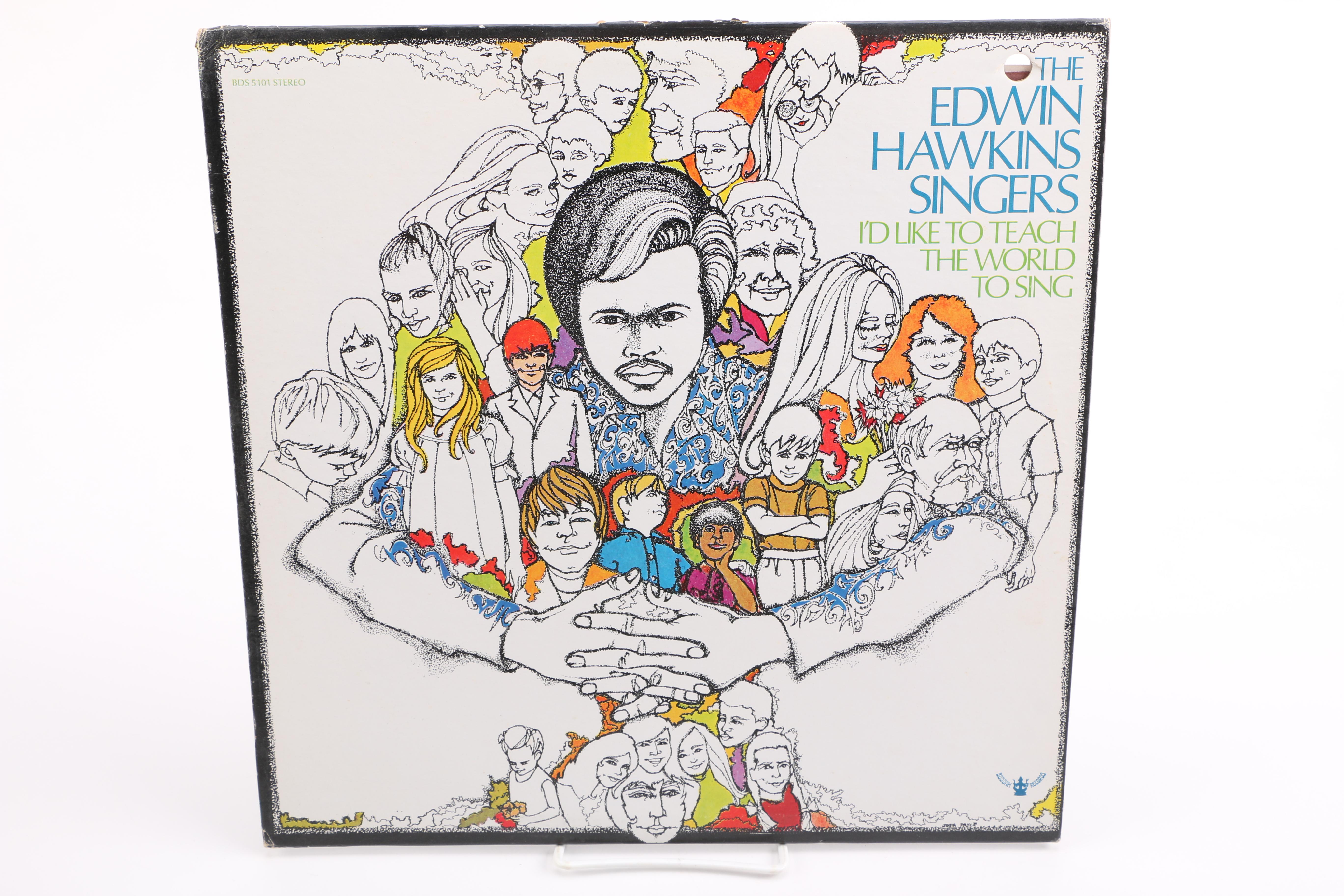 Vintage Gospel Records Including Maceo Woods and Lamb