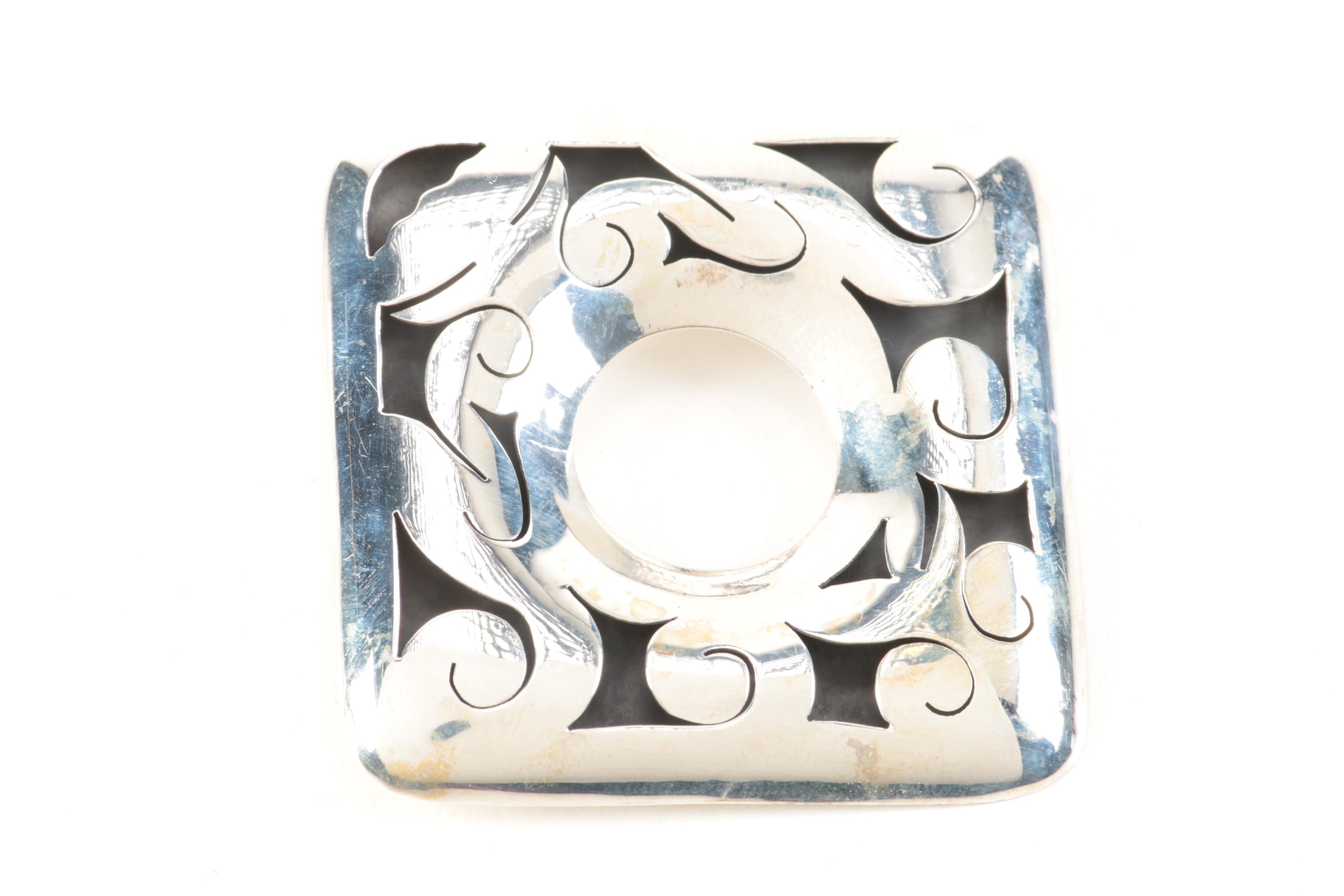 Sterling Silver Brooches Including Danecraft