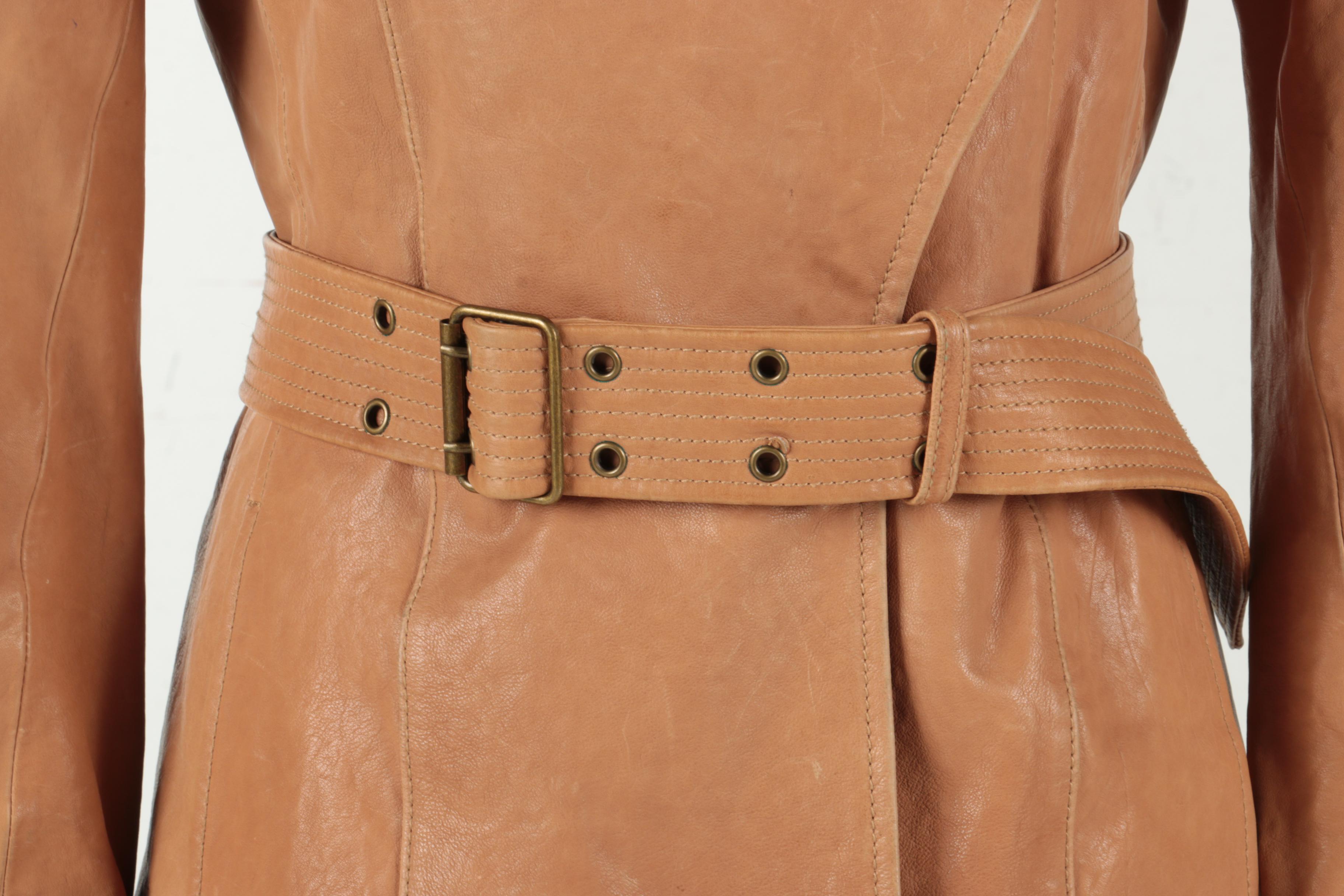 Women's Leather Jackets by Calvin Klein and Anne Klein